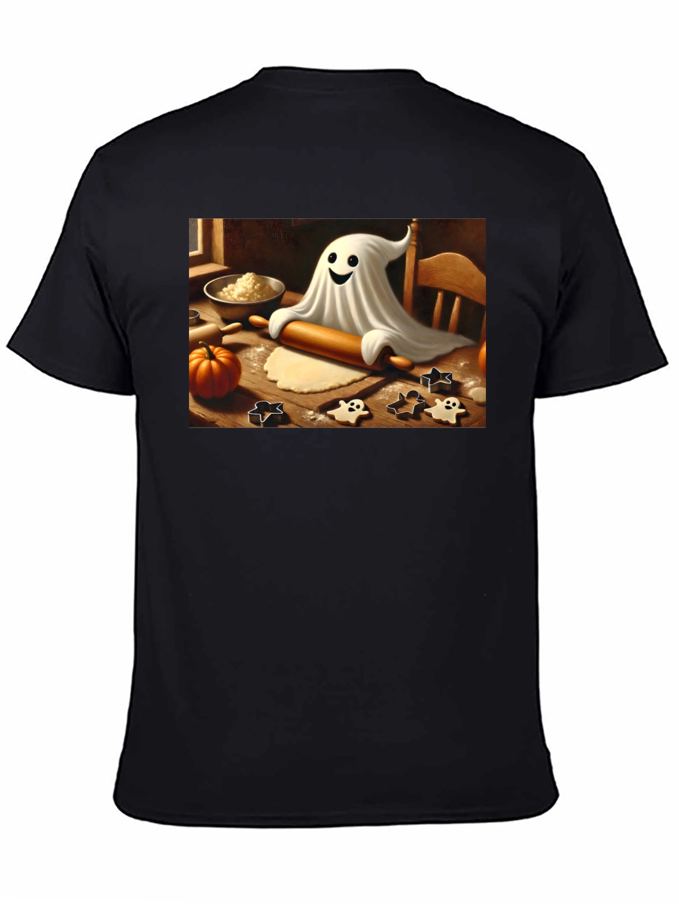 Halloween Ghost Baker T-Shirt