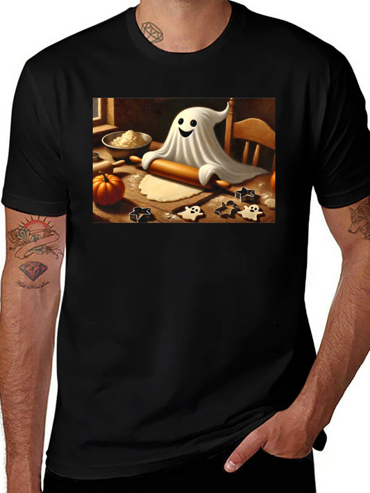 Halloween Ghost Baker T-Shirt