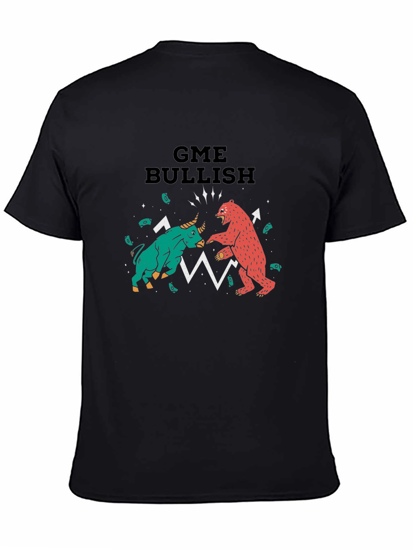 GME Bullish T-Shirt: Stock Market Battle Tee