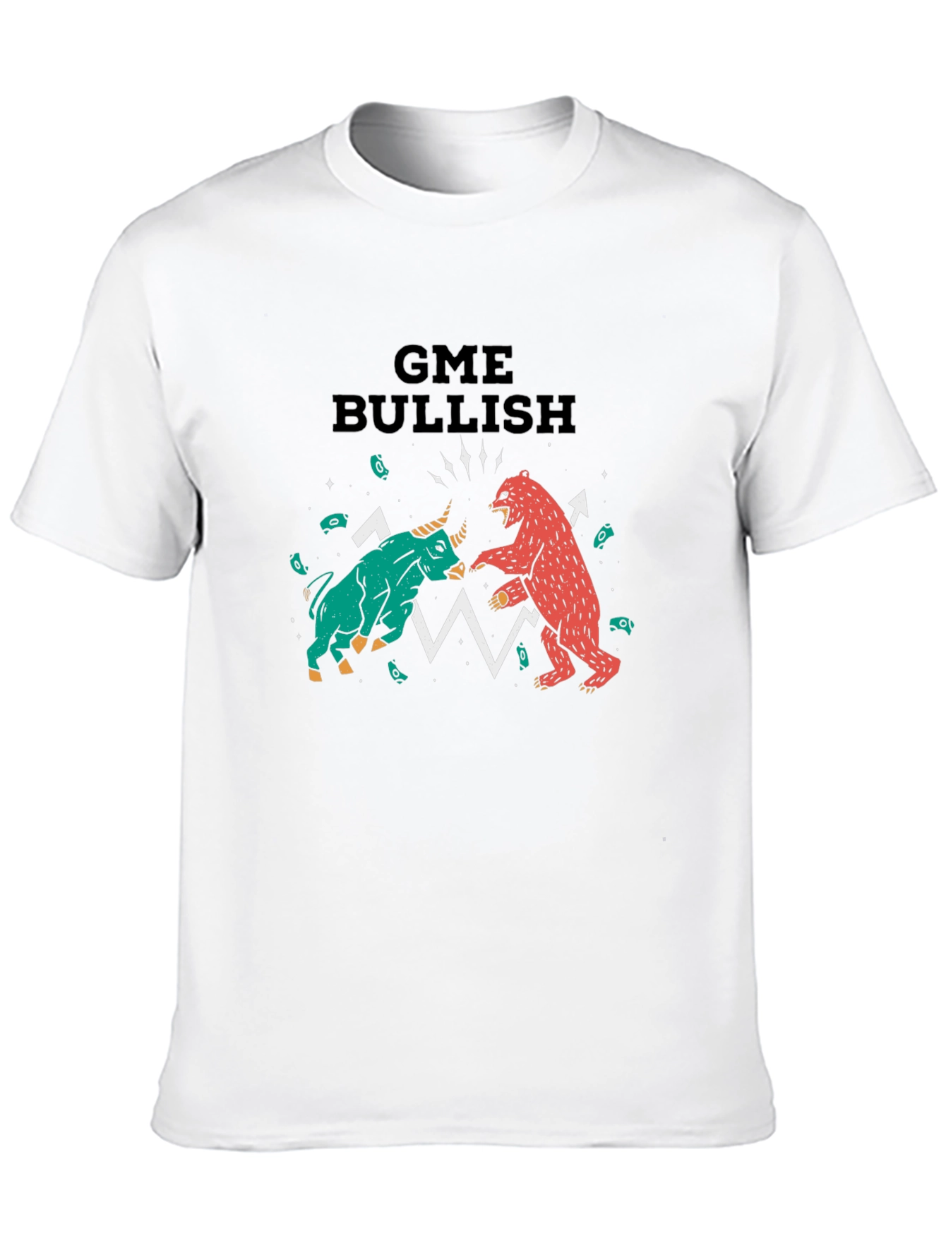GME Bullish T-Shirt: Stock Market Battle Tee