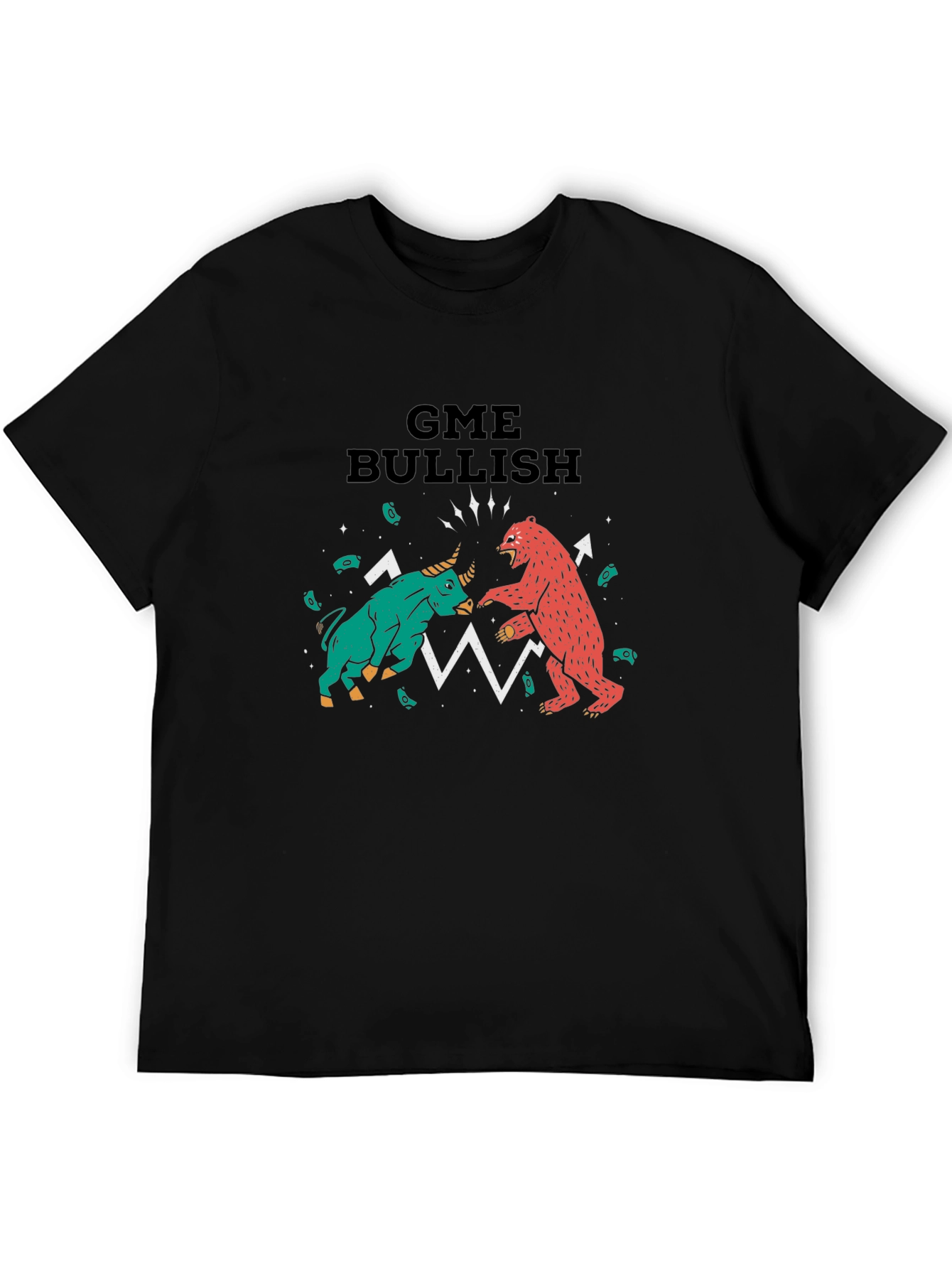 GME Bullish T-Shirt: Stock Market Battle Tee