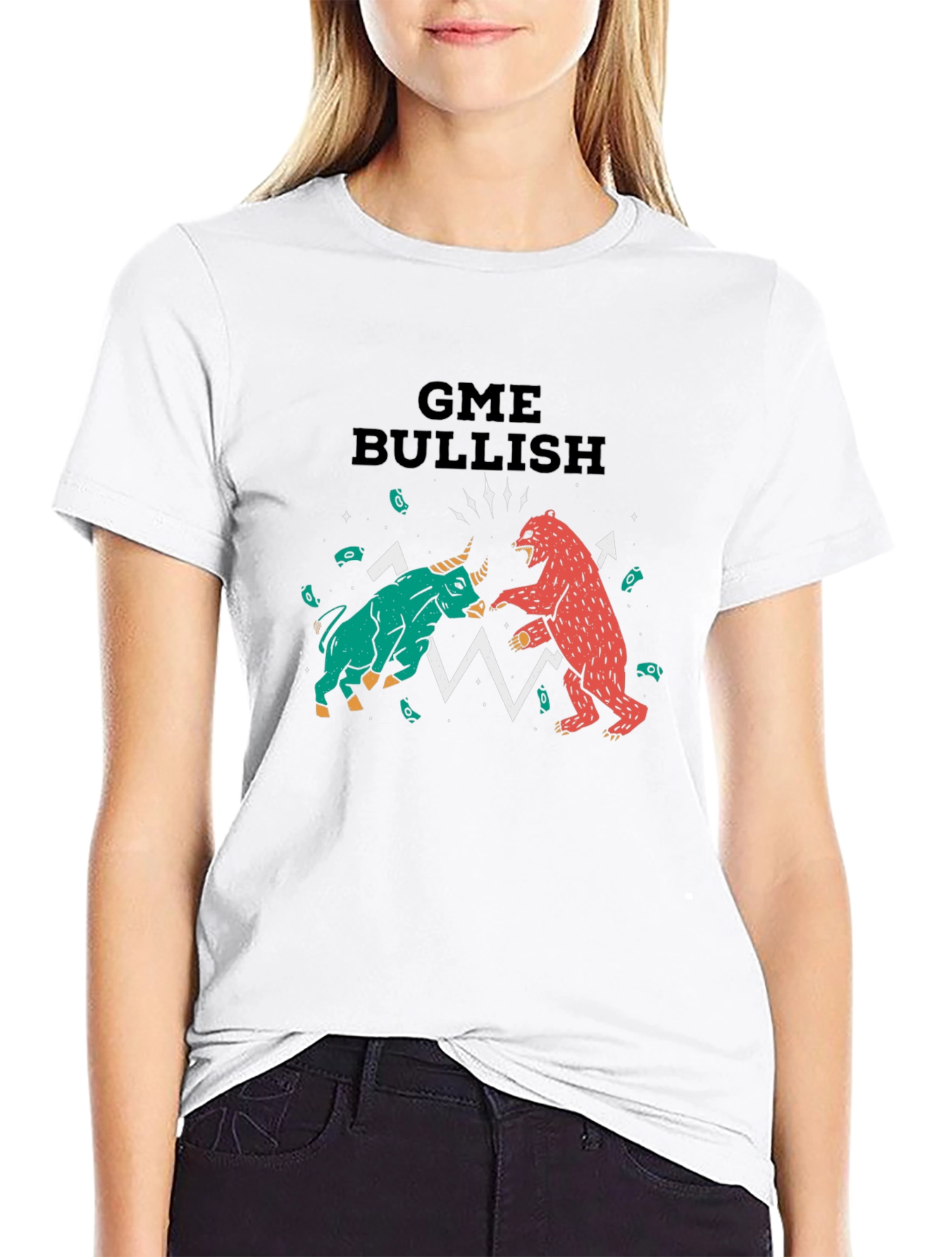 GME Bullish T-Shirt: Stock Market Battle Tee