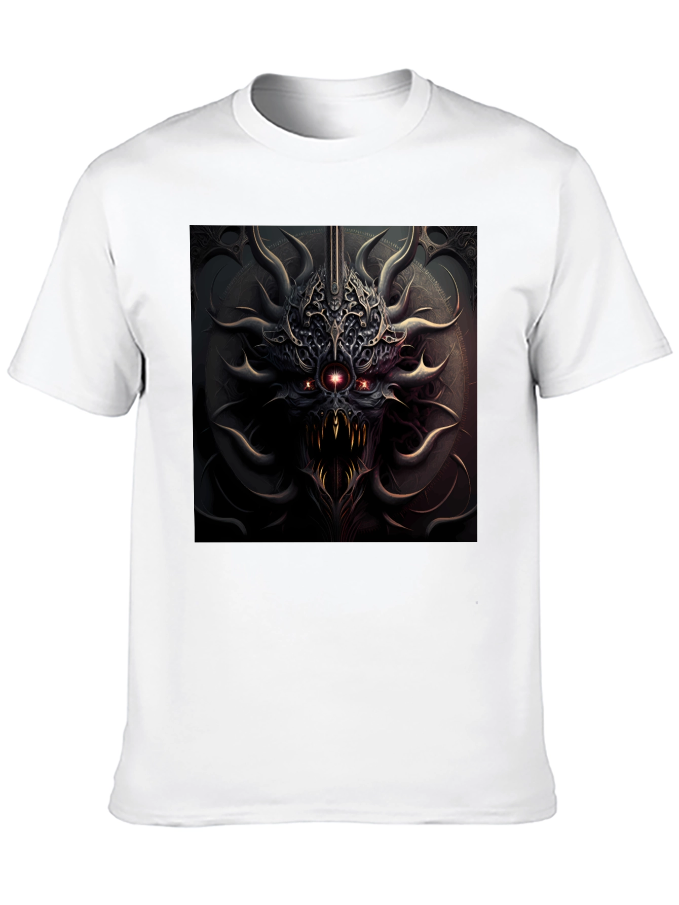 Dark Fantasy Graphic Tee - Mens Black T-Shirt