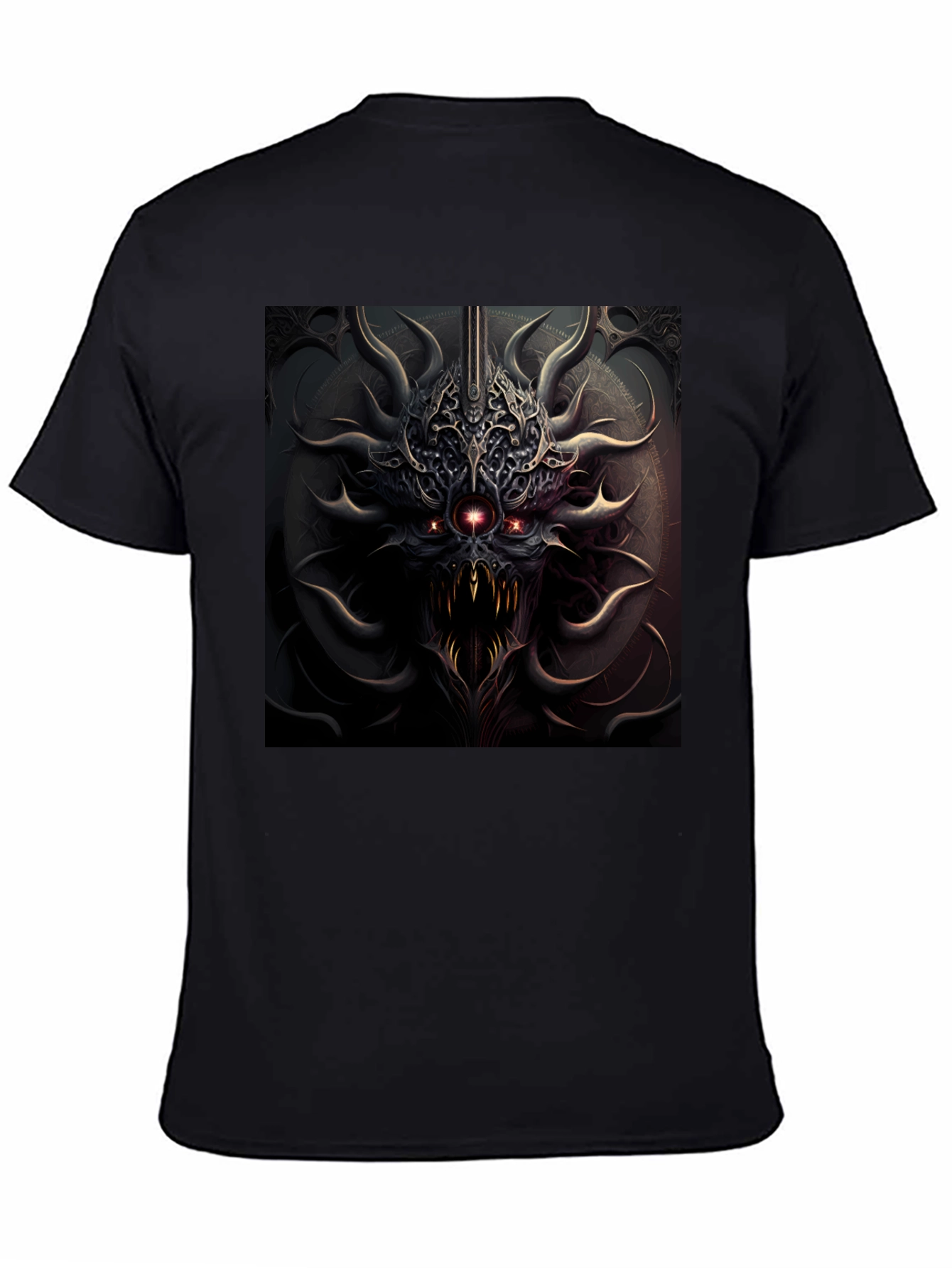 Dark Fantasy Graphic Tee - Mens Black T-Shirt