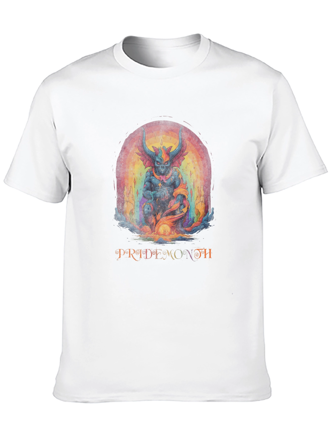 Pride Demon Graphic T-Shirt - Unleash Your Inner Rebel