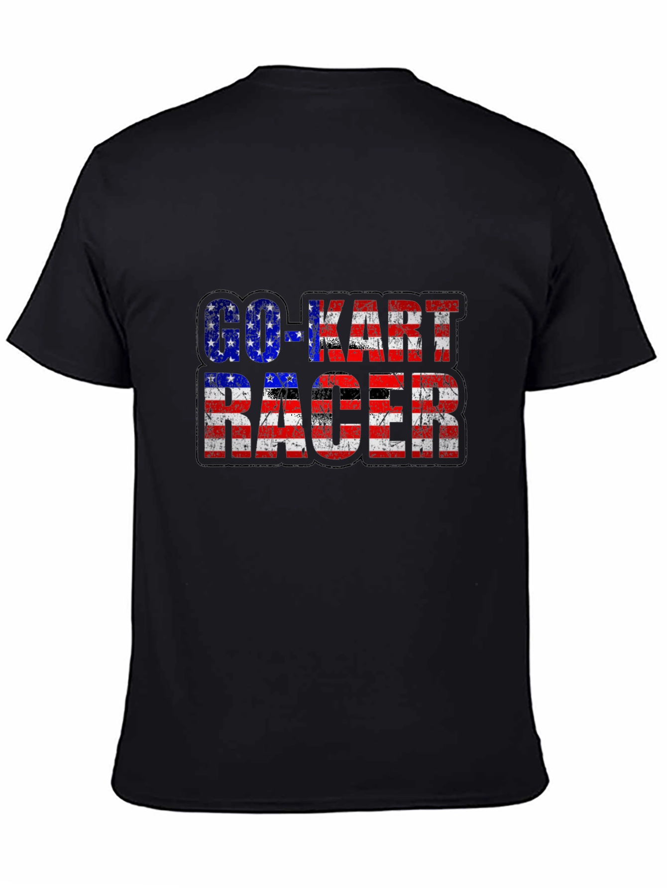 Go-Kart Racer Patriotic T-Shirt