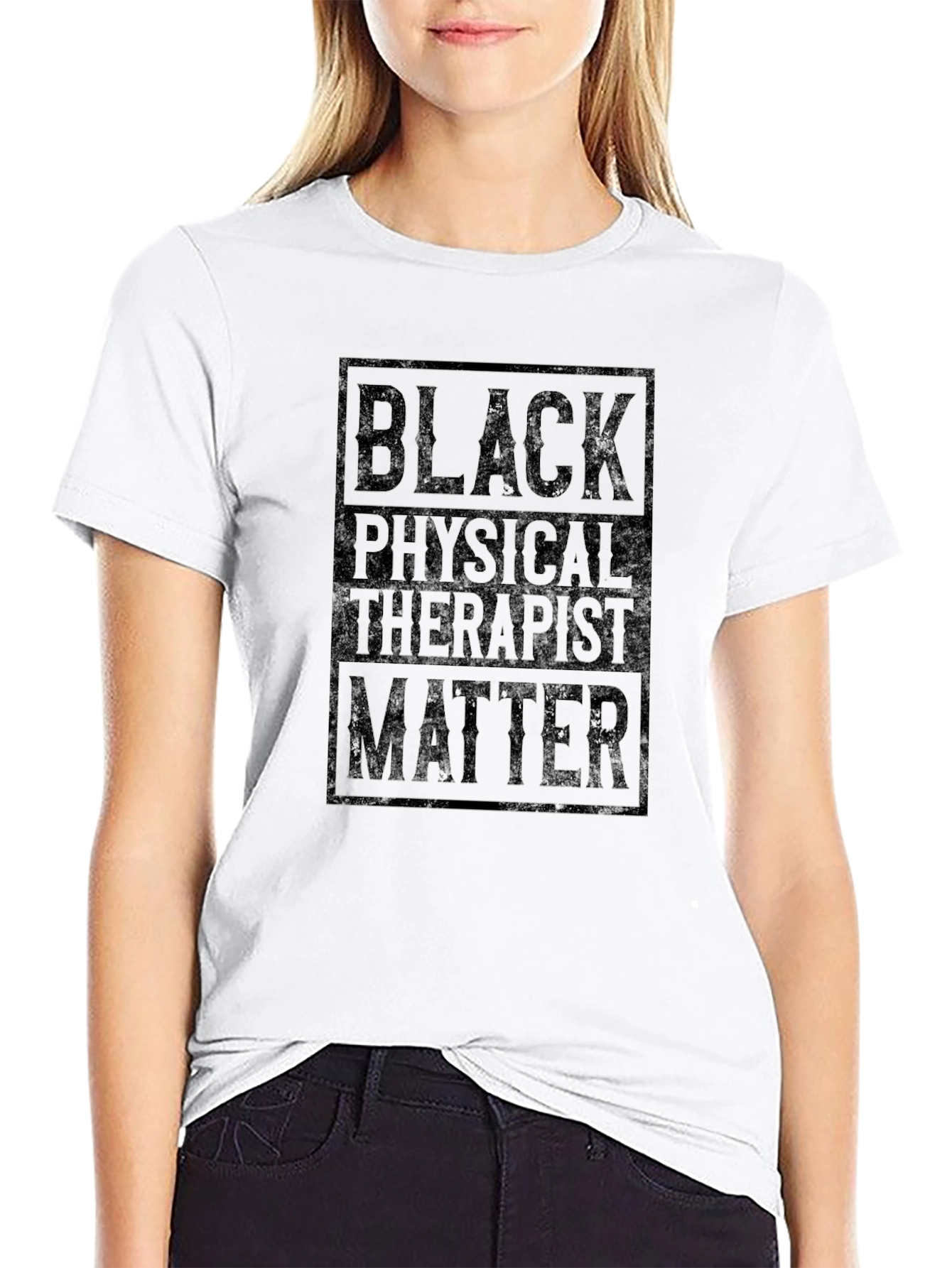 Black Physical Therapist Matter T-Shirt