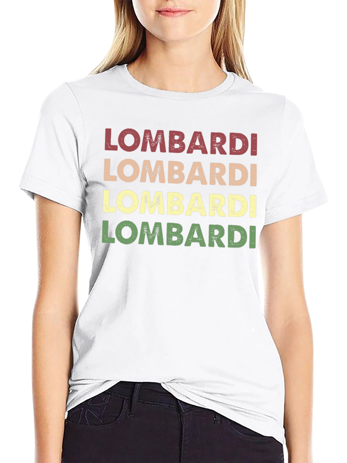 Lombardi Retro Graphic Tee - Black