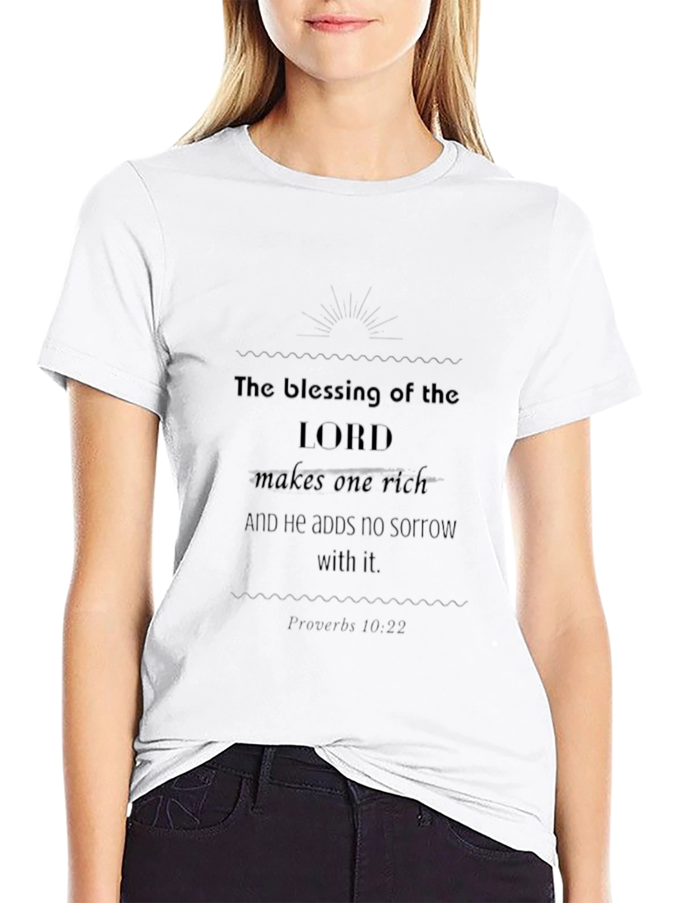 The Blessing of the Lord T-Shirt