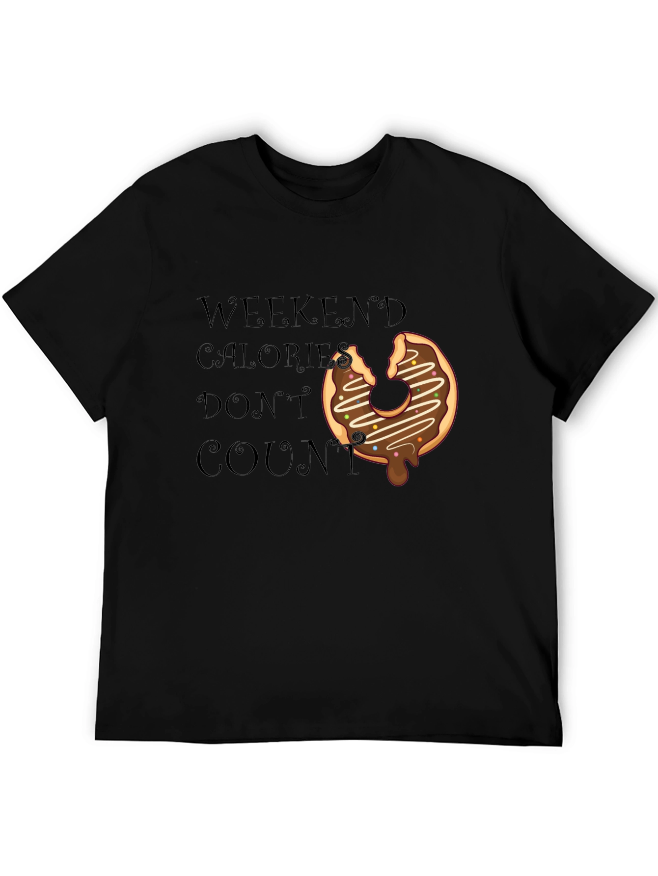 Weekend Calorie Donut Graphic Tee