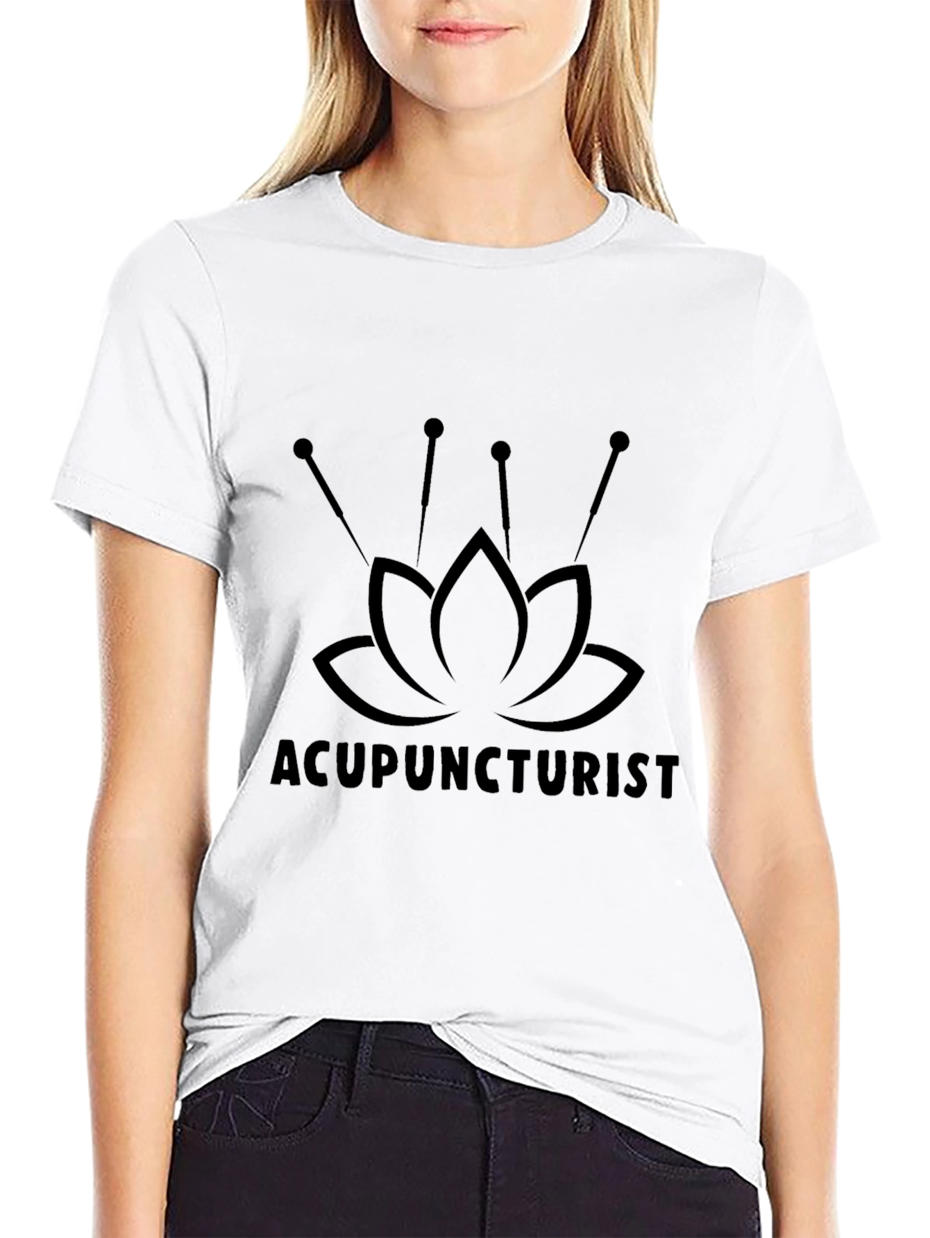 Acupuncturist Lotus Flower T-Shirt - Unisex