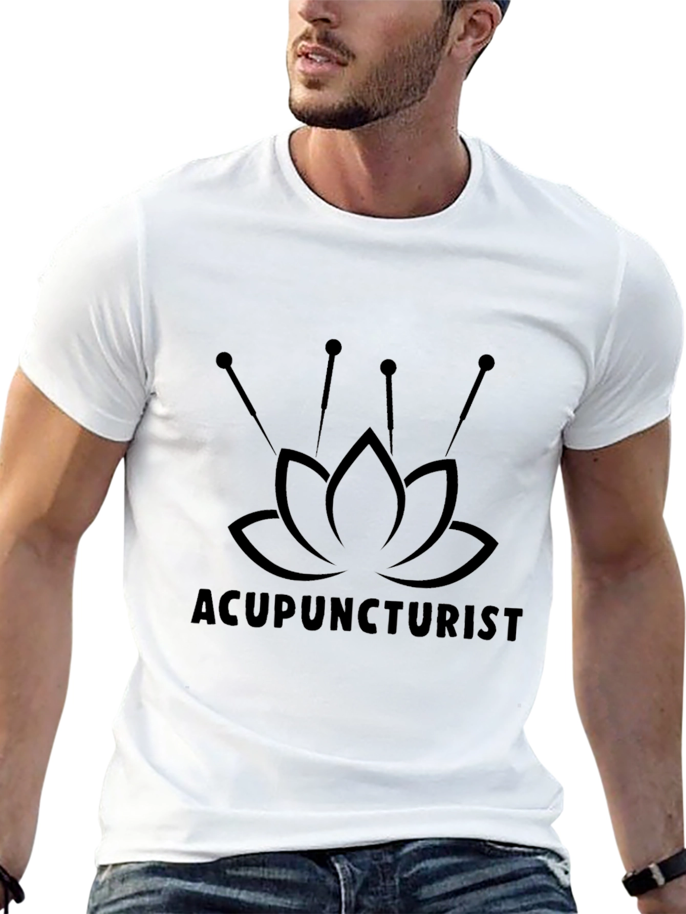 Acupuncturist Lotus Flower T-Shirt - Unisex
