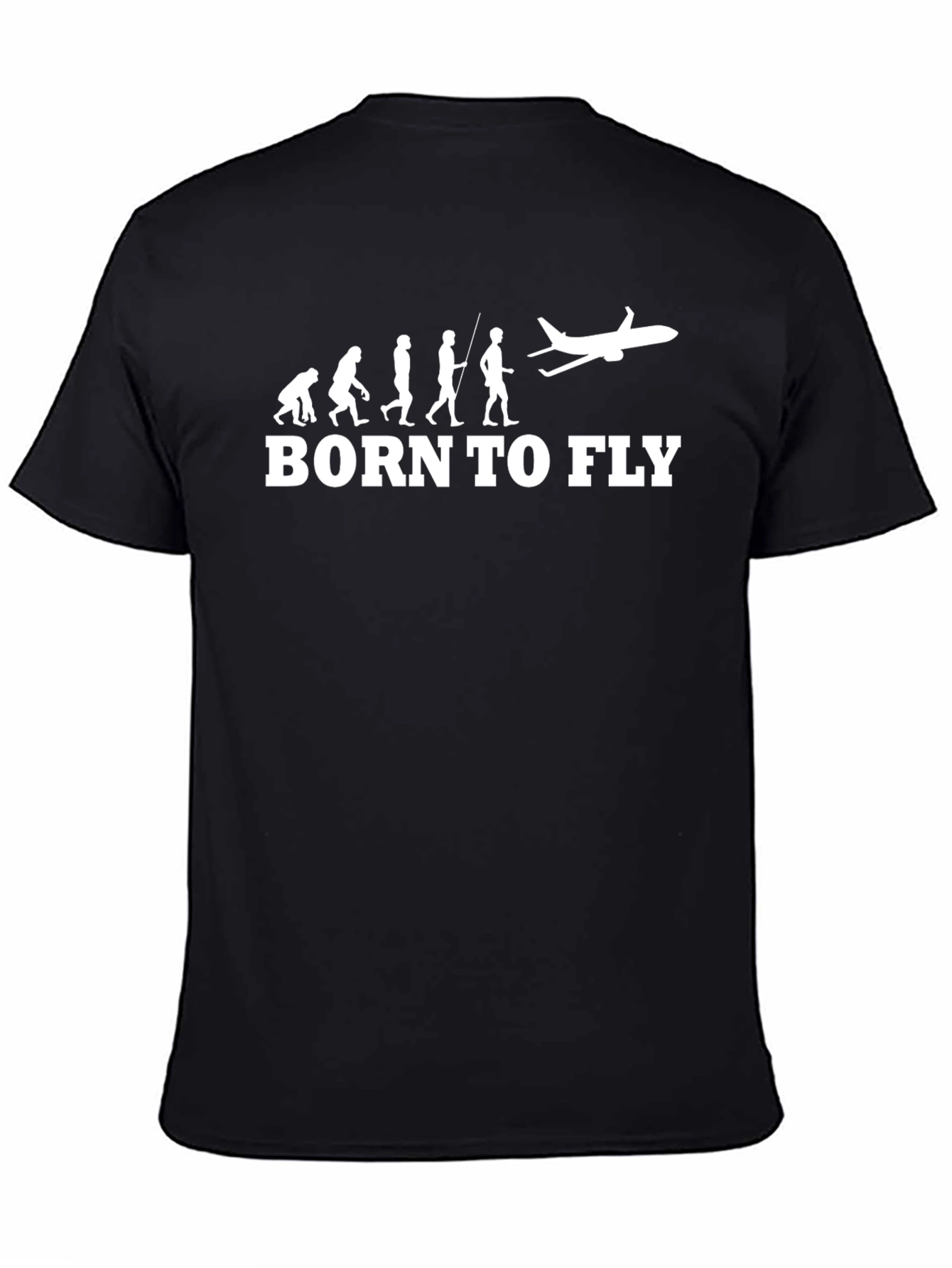 Born To Fly T-Shirt - Aviation Evolution Tee
