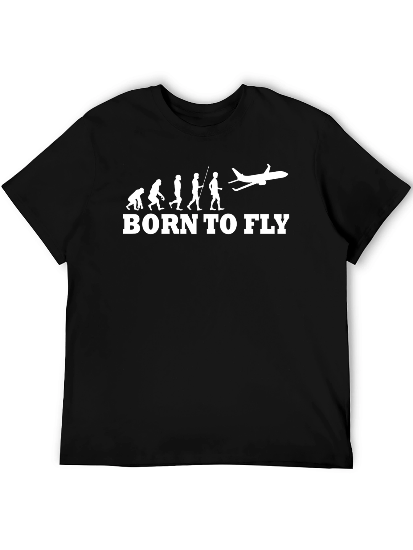 Born To Fly T-Shirt - Aviation Evolution Tee