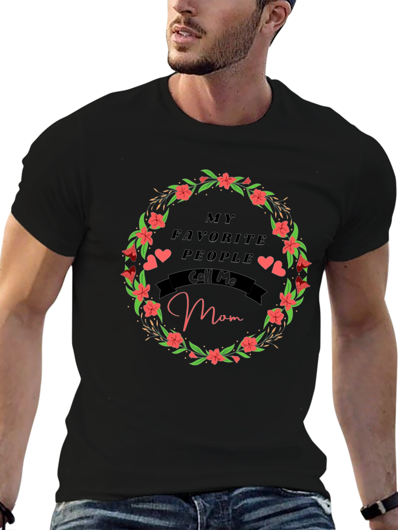 Floral Mom Graphic Tee