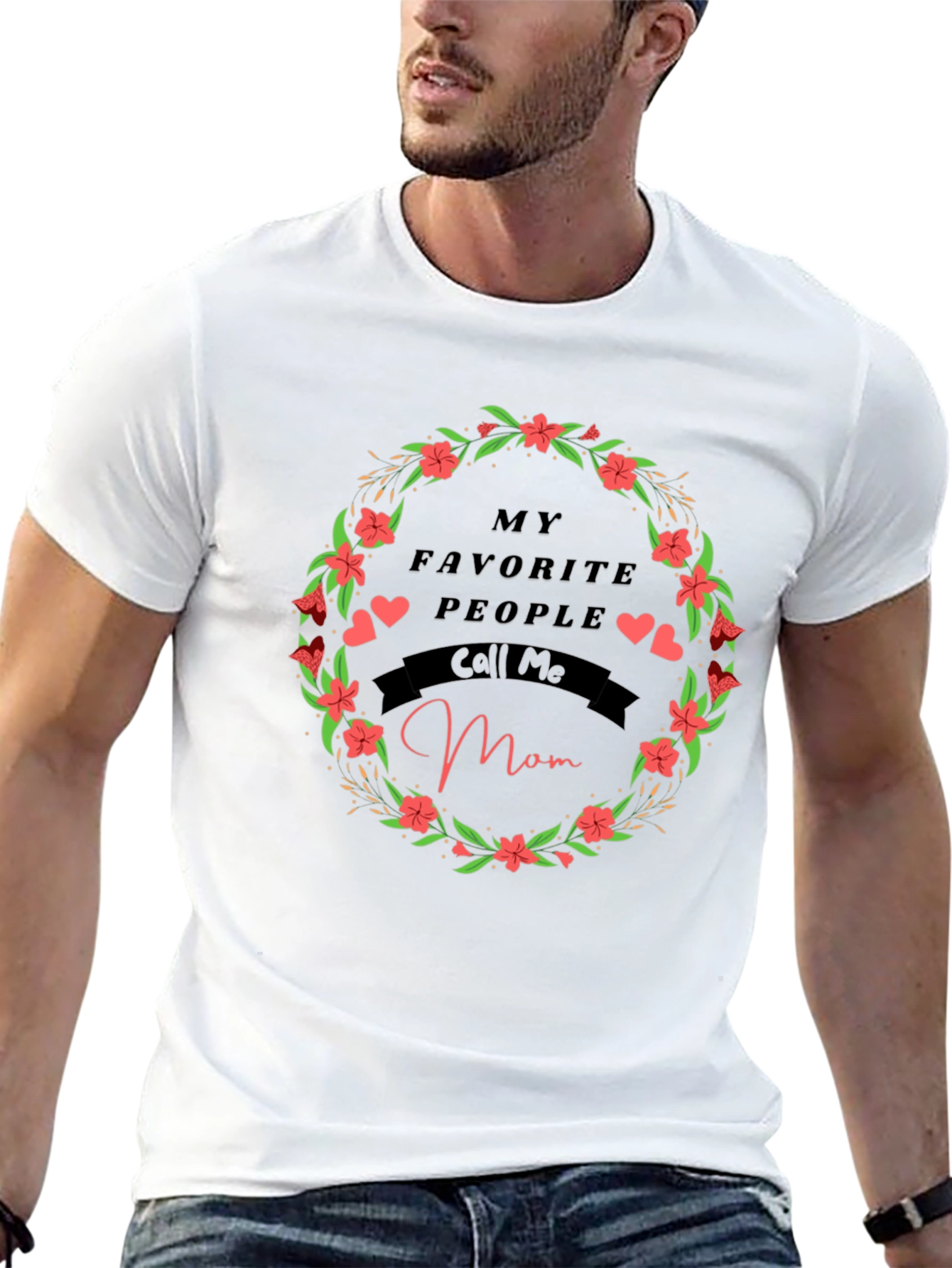 Floral Mom Graphic Tee