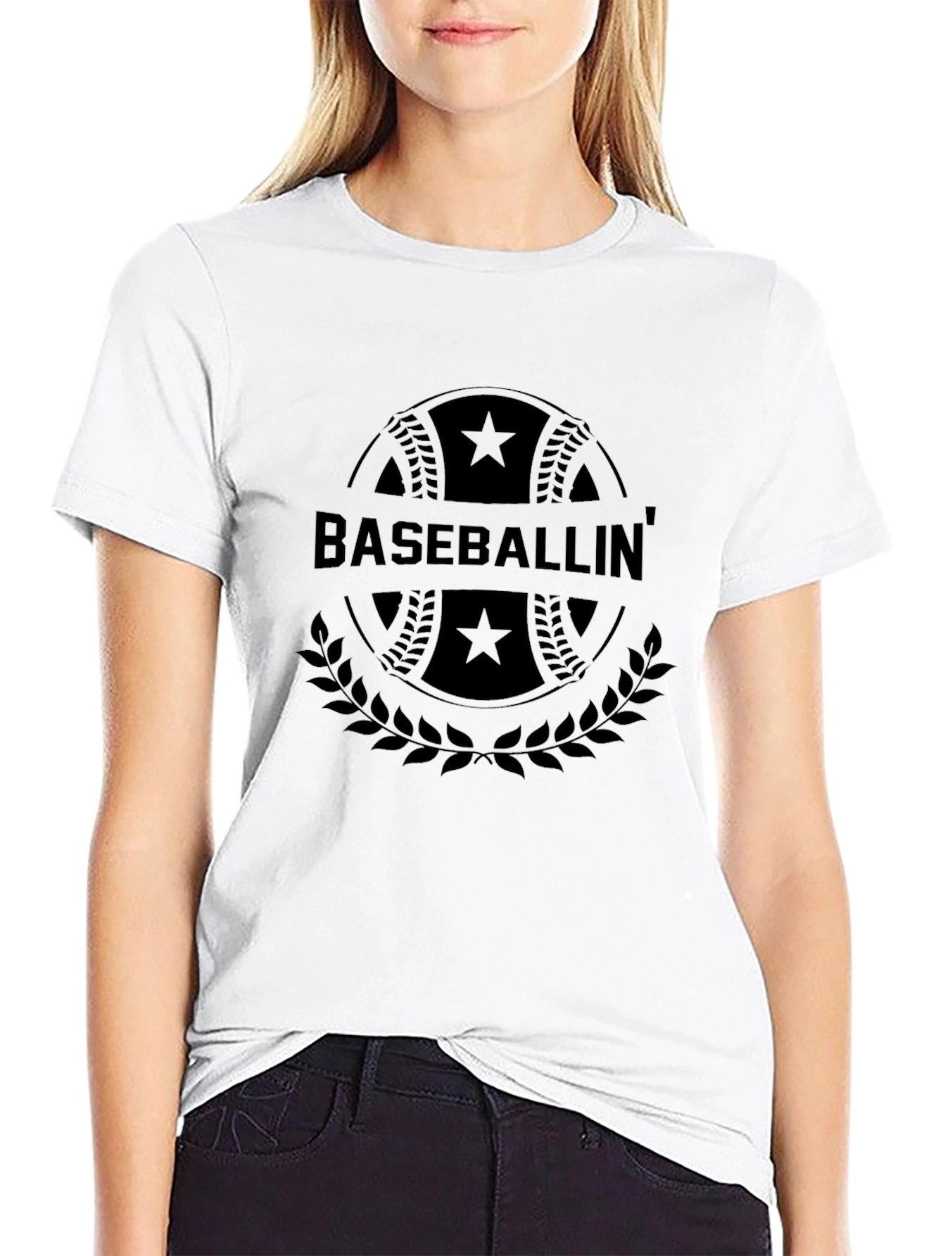 Baseballin Graphic T-Shirt - Classic Design