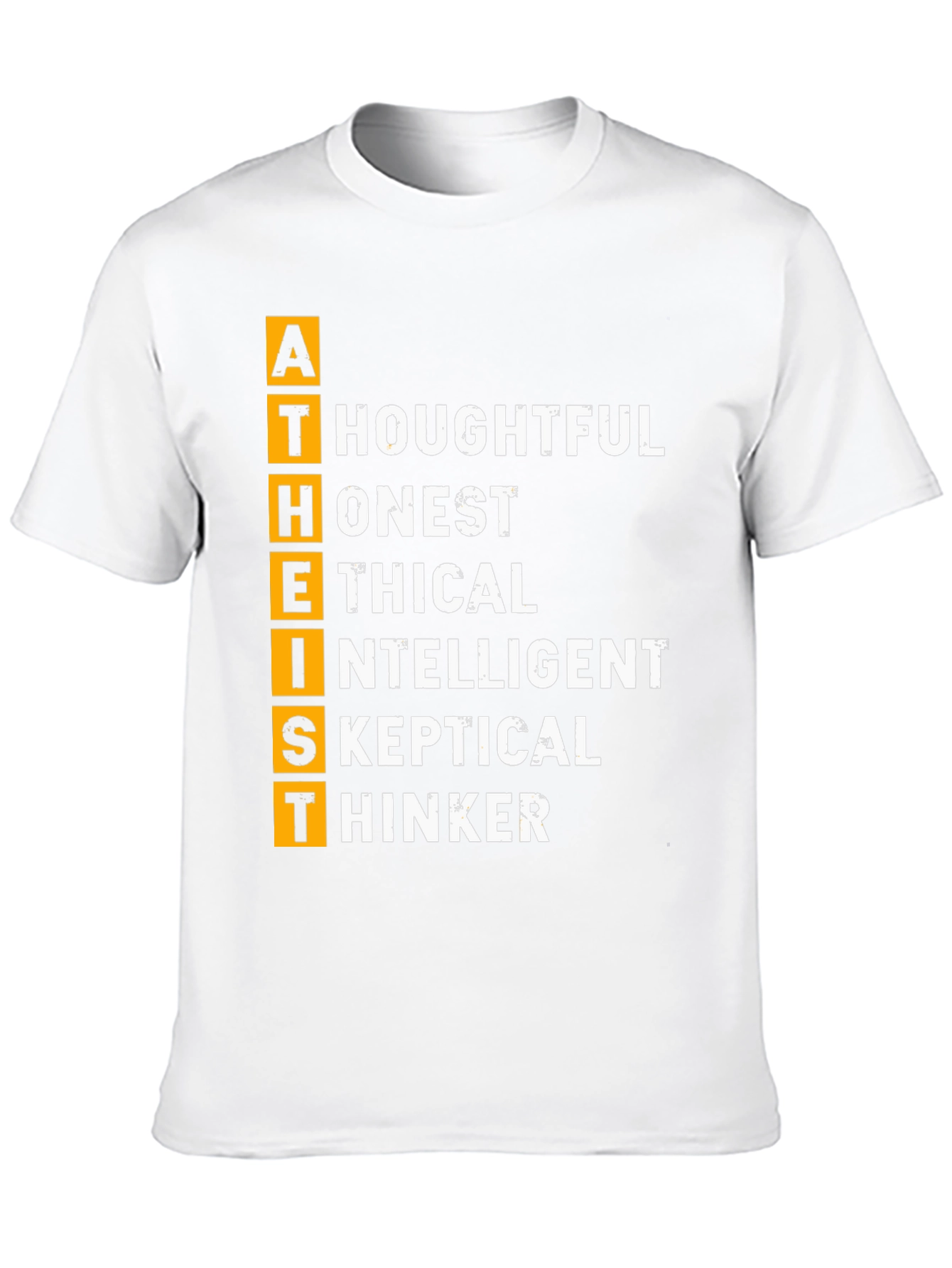 Atheist Definition T-Shirt - Thoughtful Honest Ethical