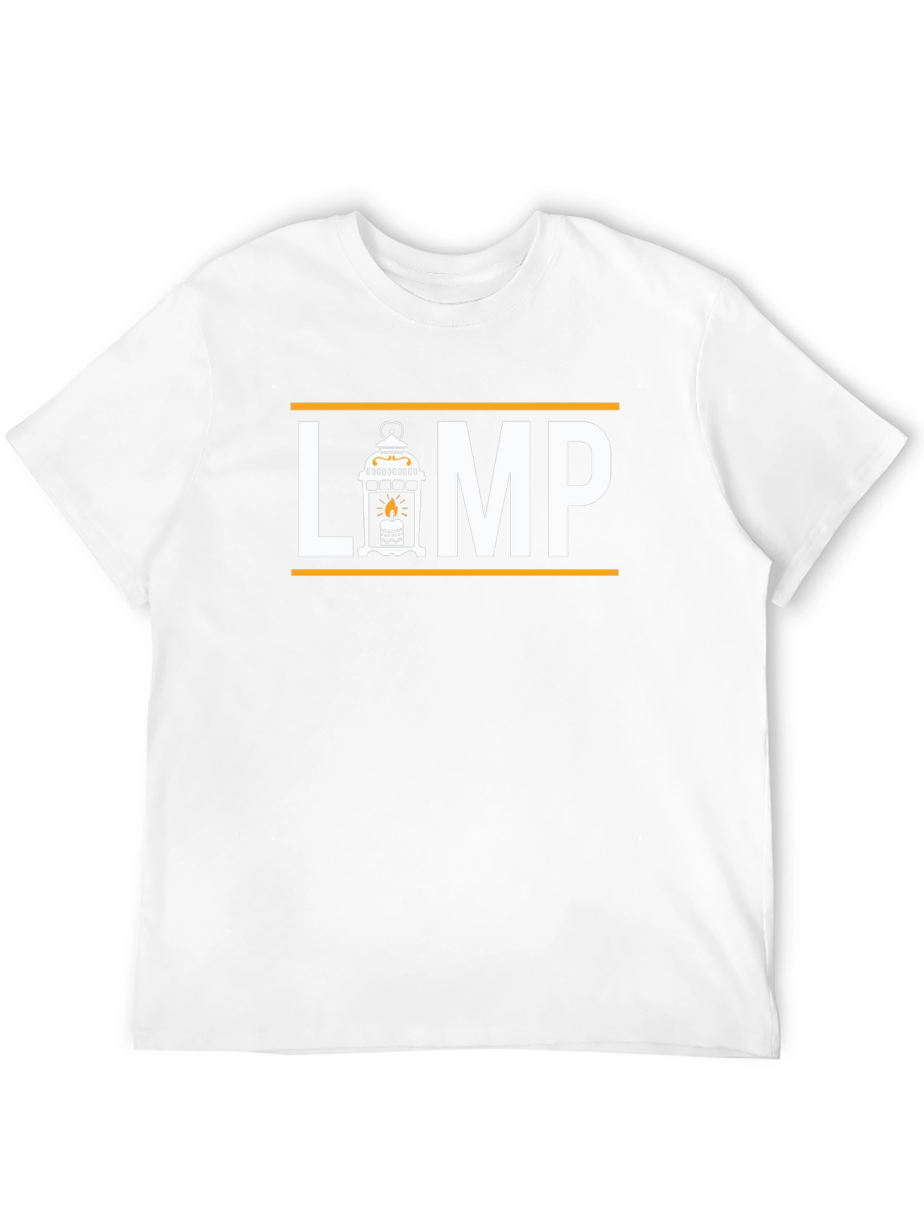 LÄMP Graphic Tee - Black Cotton T-Shirt