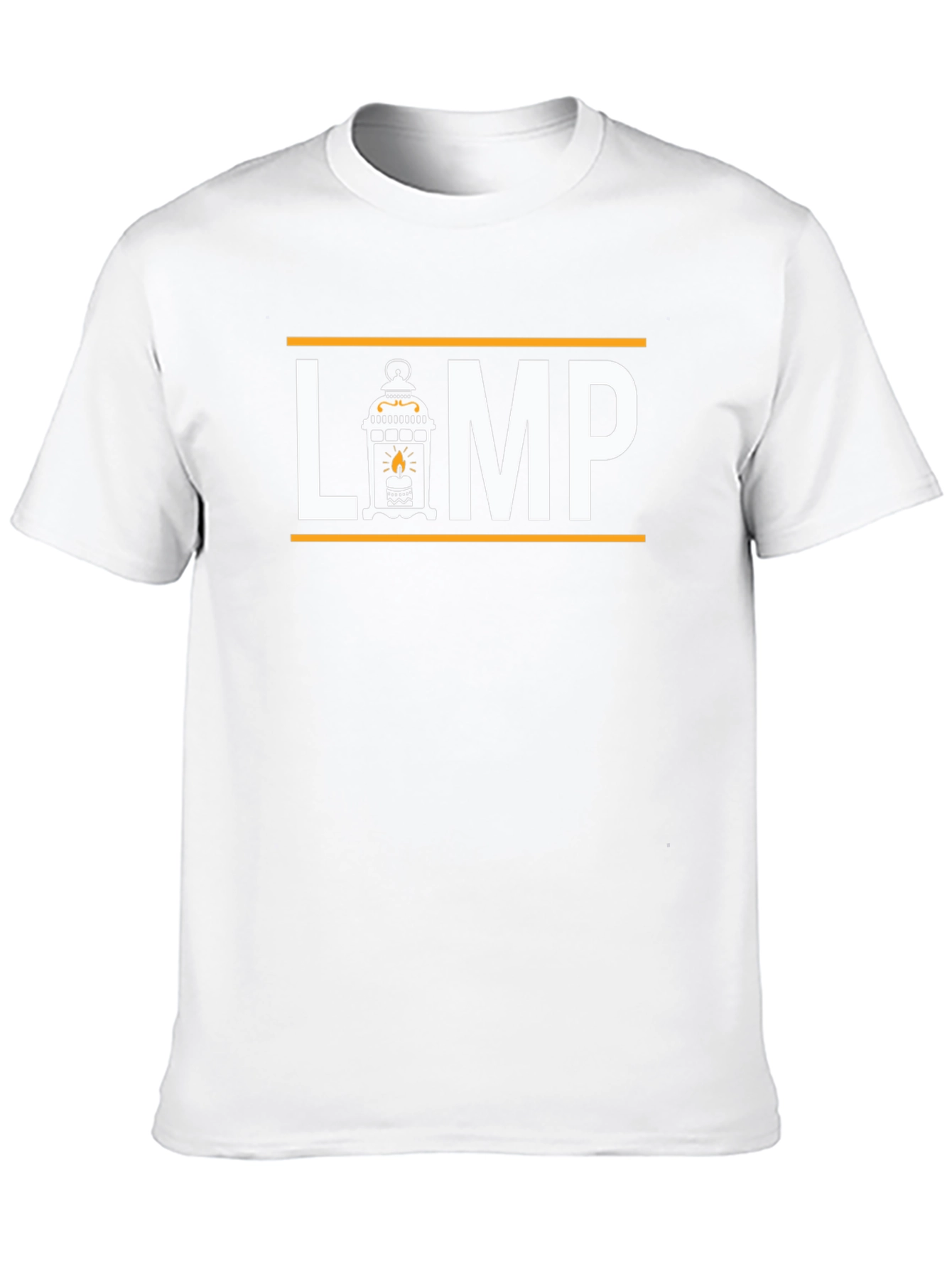 LÄMP Graphic Tee - Black Cotton T-Shirt