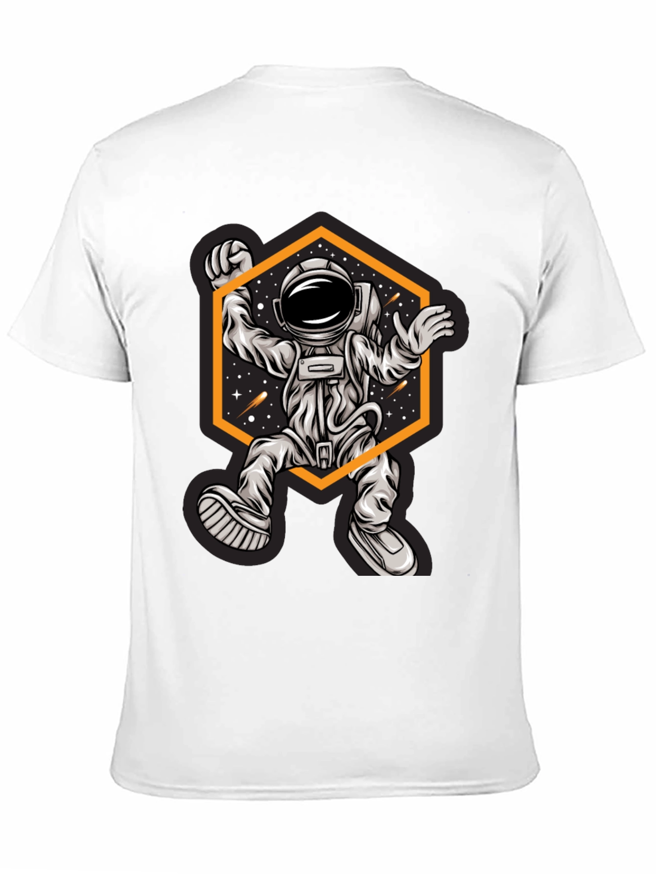 Astronaut in Space T-Shirt - Graphic Tee