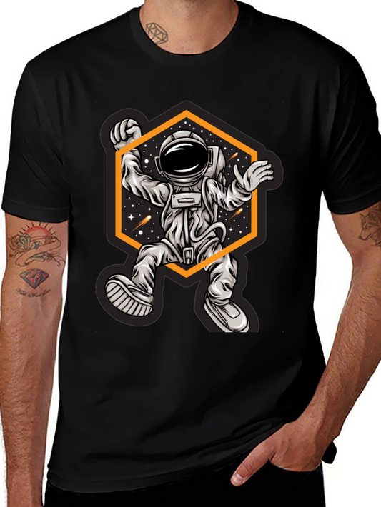 Astronaut in Space T-Shirt - Graphic Tee