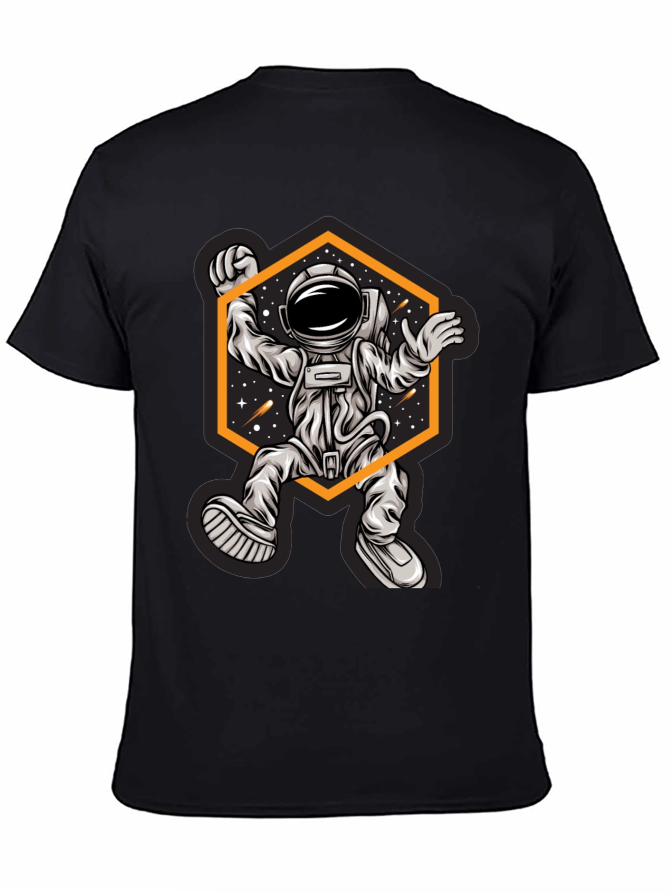 Astronaut in Space T-Shirt - Graphic Tee