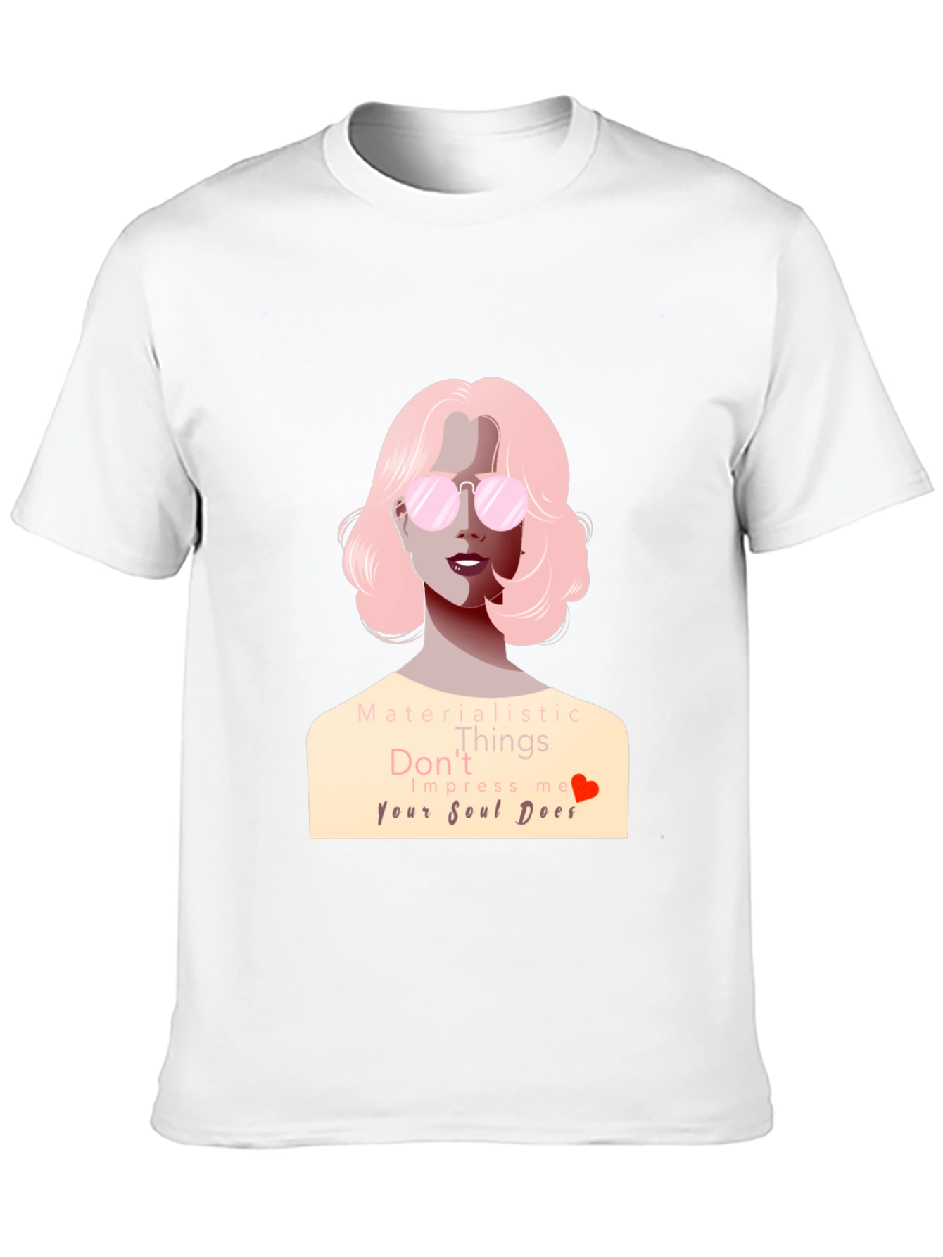 Stylish Black T-Shirt with Soul Design