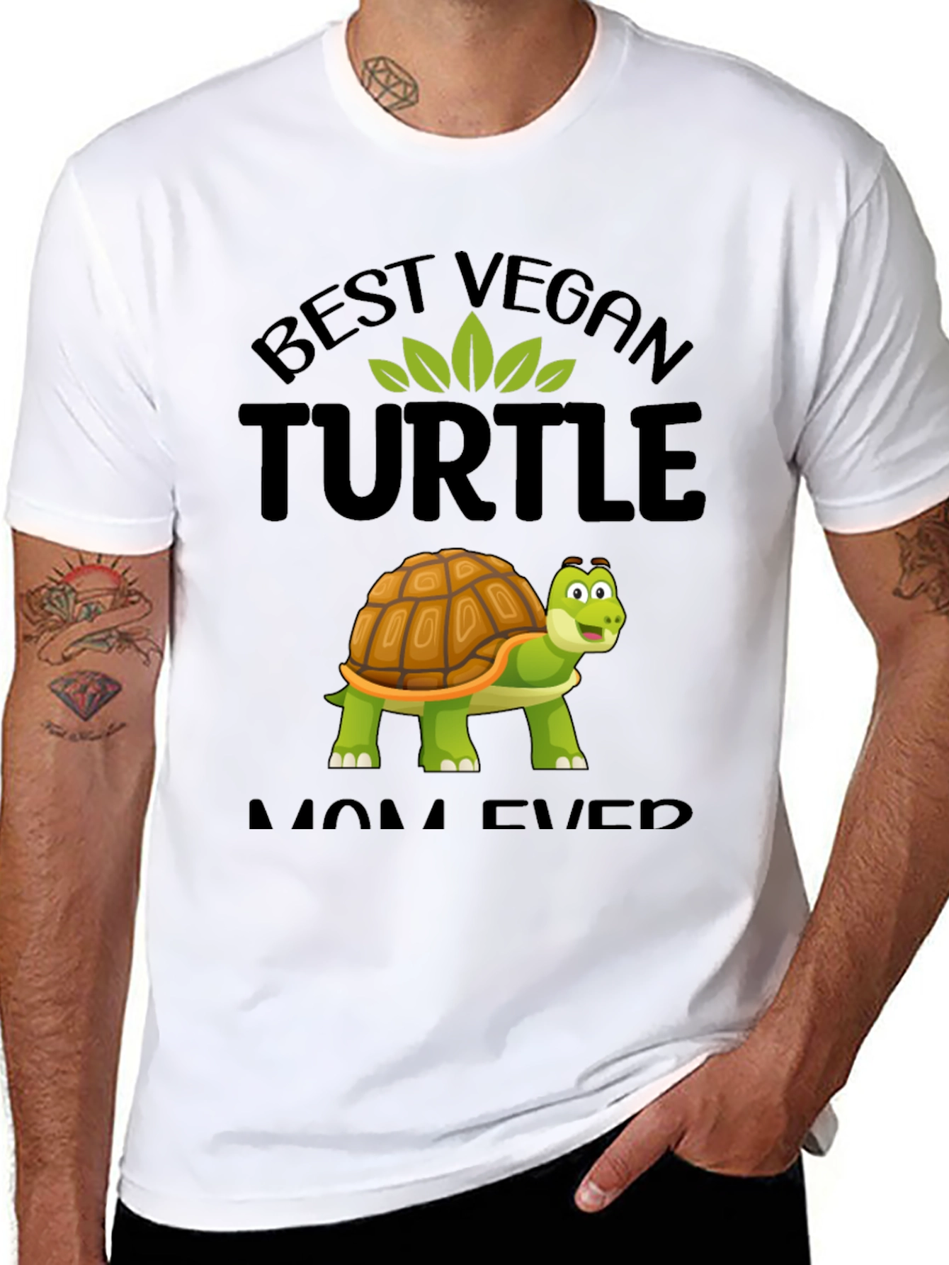 Best Vegan Turtle Mom Ever T-Shirt