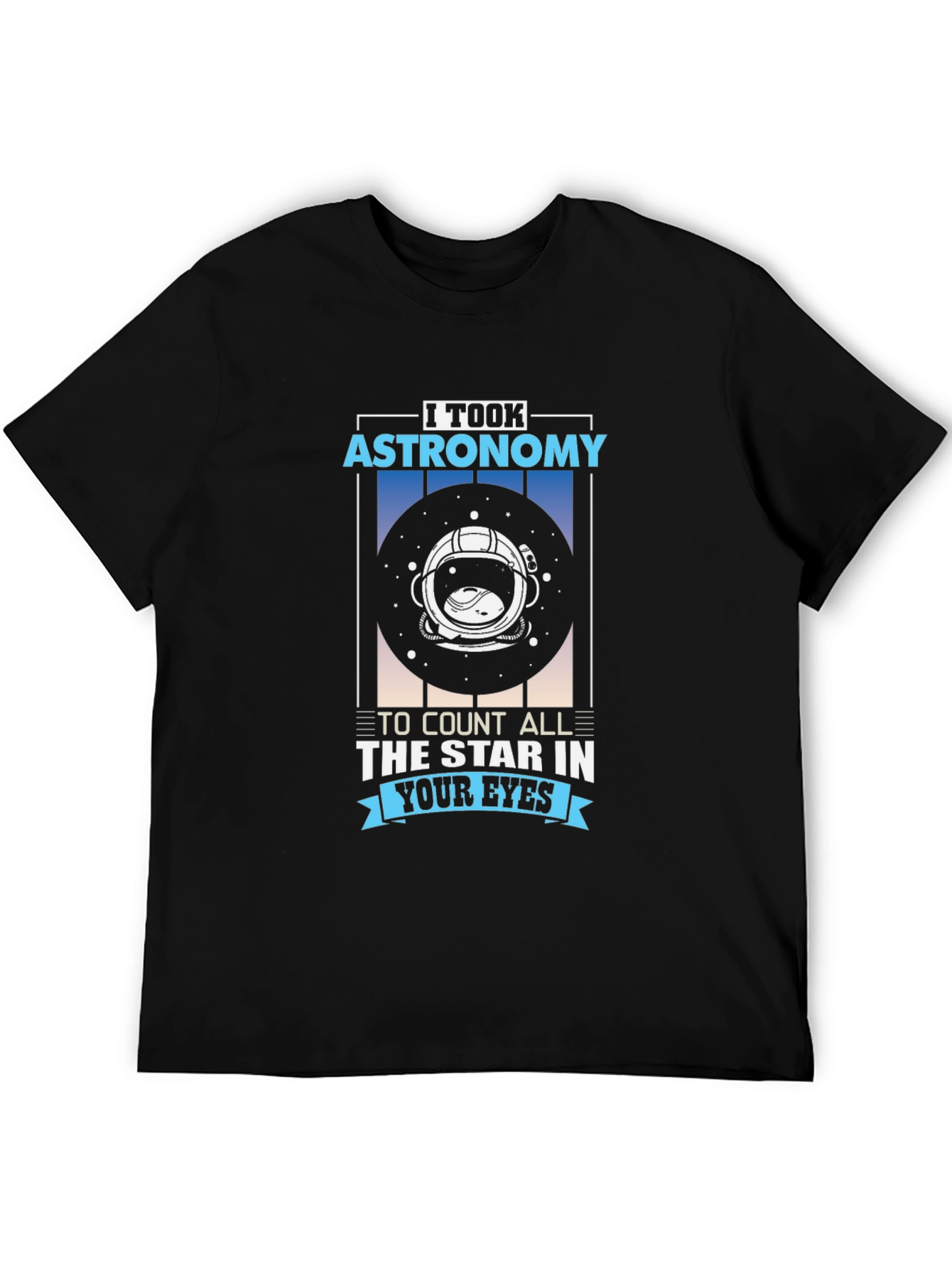 Astronomy Star Eyes Graphic T-Shirt