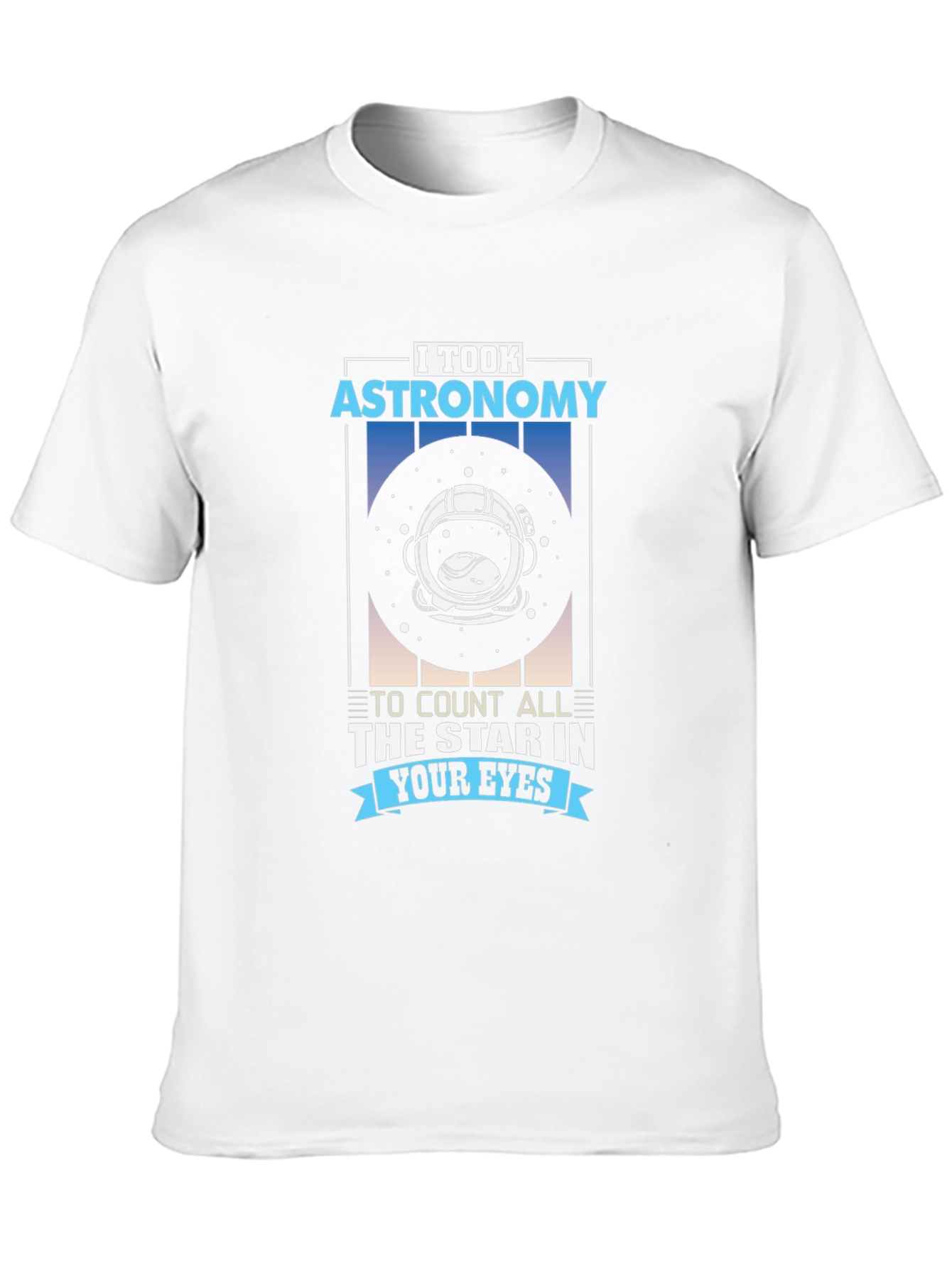 Astronomy Star Eyes Graphic T-Shirt