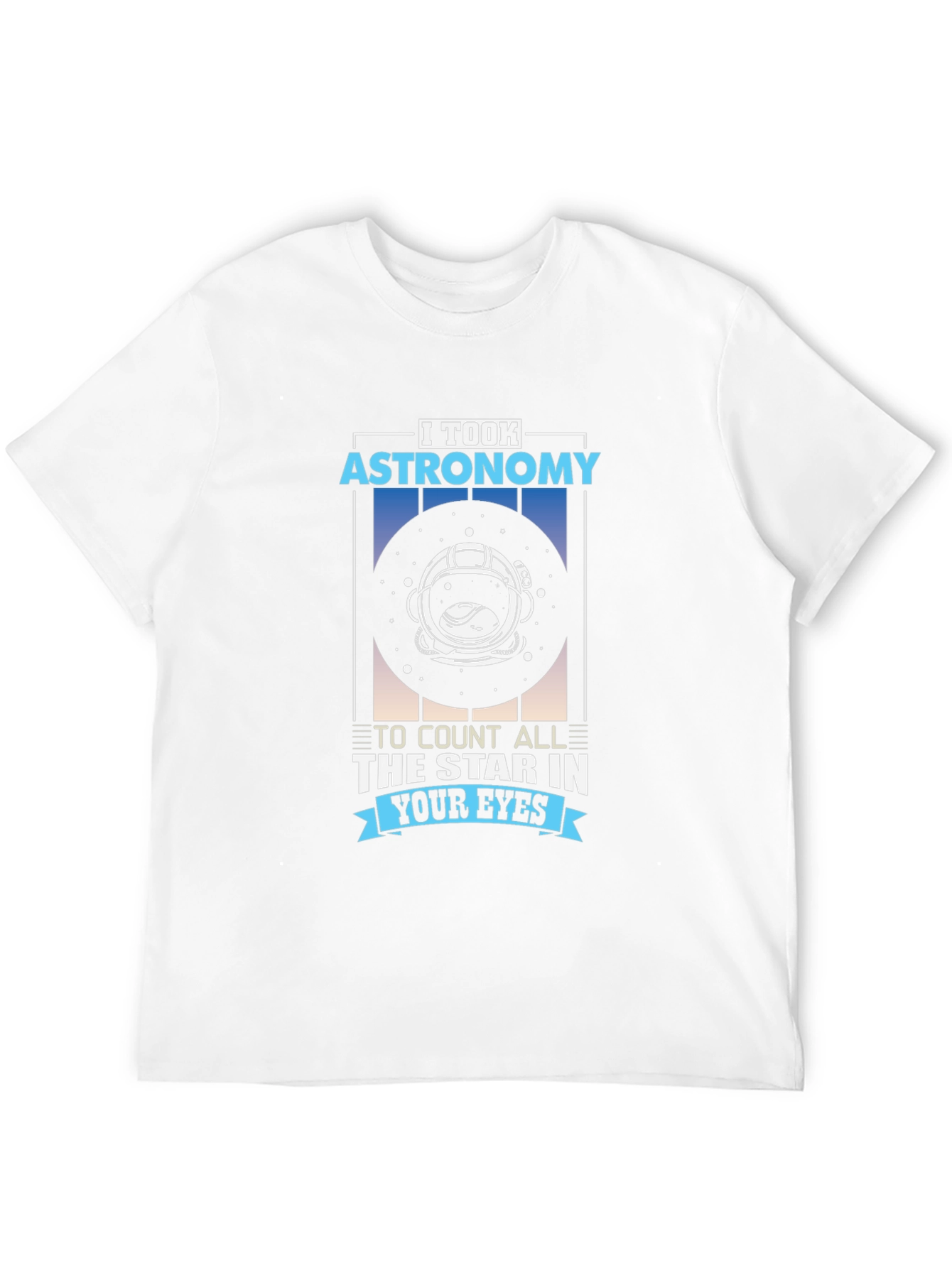 Astronomy Star Eyes Graphic T-Shirt