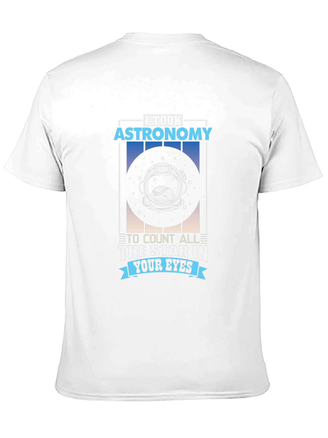 Astronomy Star Eyes Graphic T-Shirt