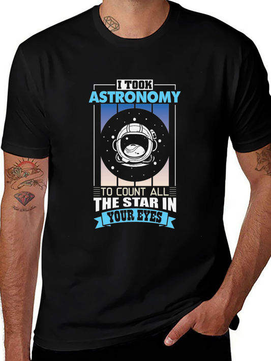Astronomy Star Eyes Graphic T-Shirt