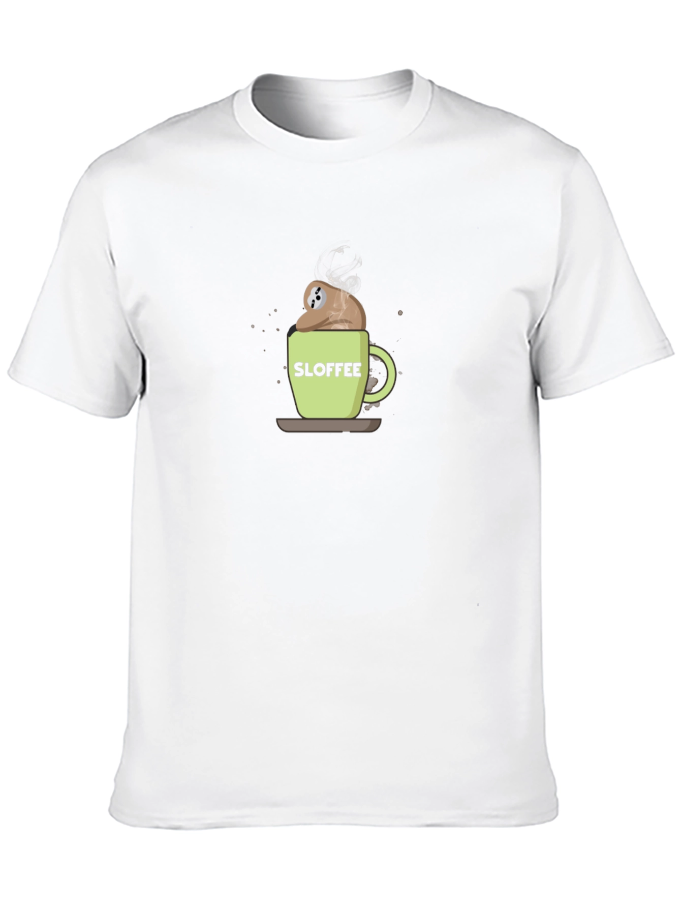 Sloth Coffee T-Shirt - Sloffee Funny Tee
