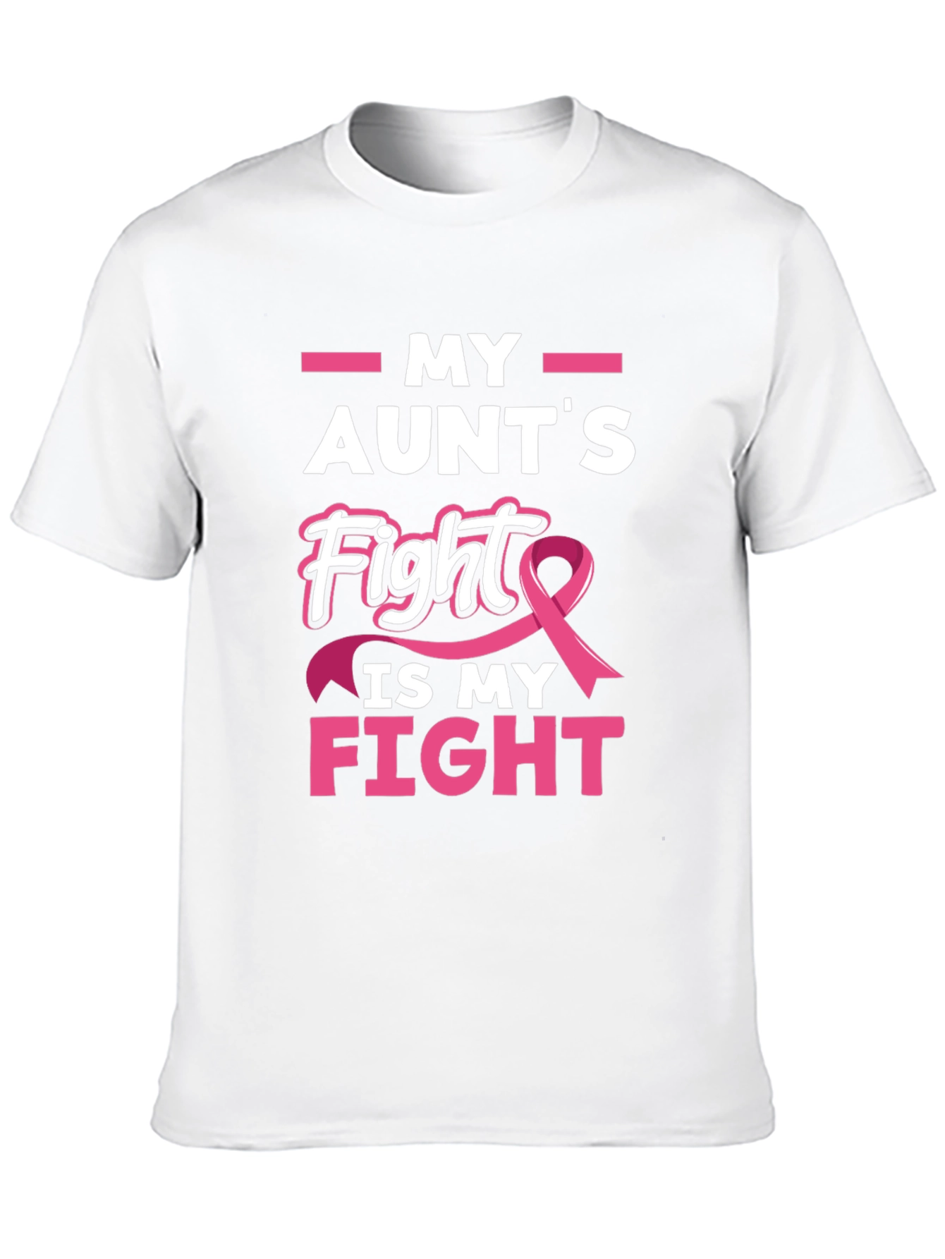 My Aunts Fight Breast Cancer Awareness T-Shirt