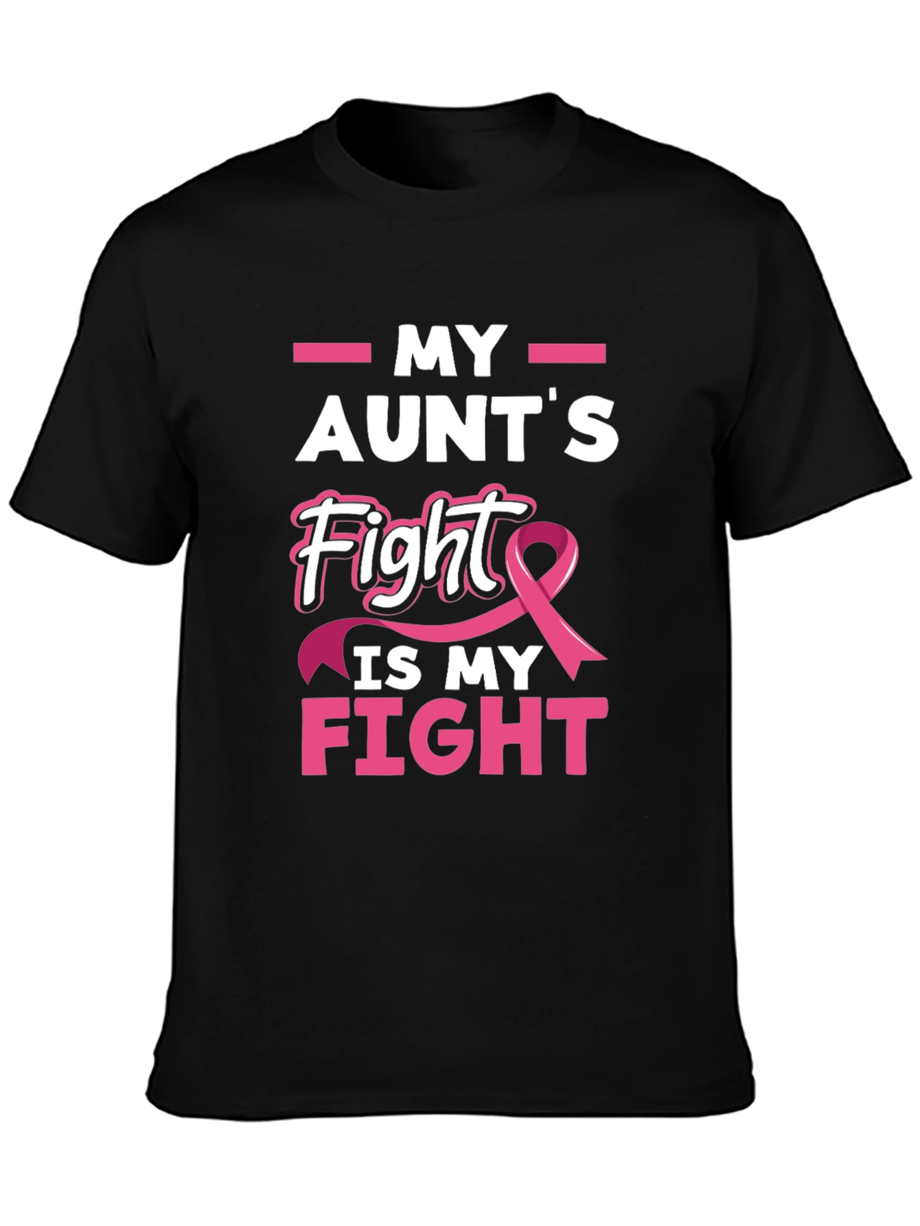 My Aunts Fight Breast Cancer Awareness T-Shirt