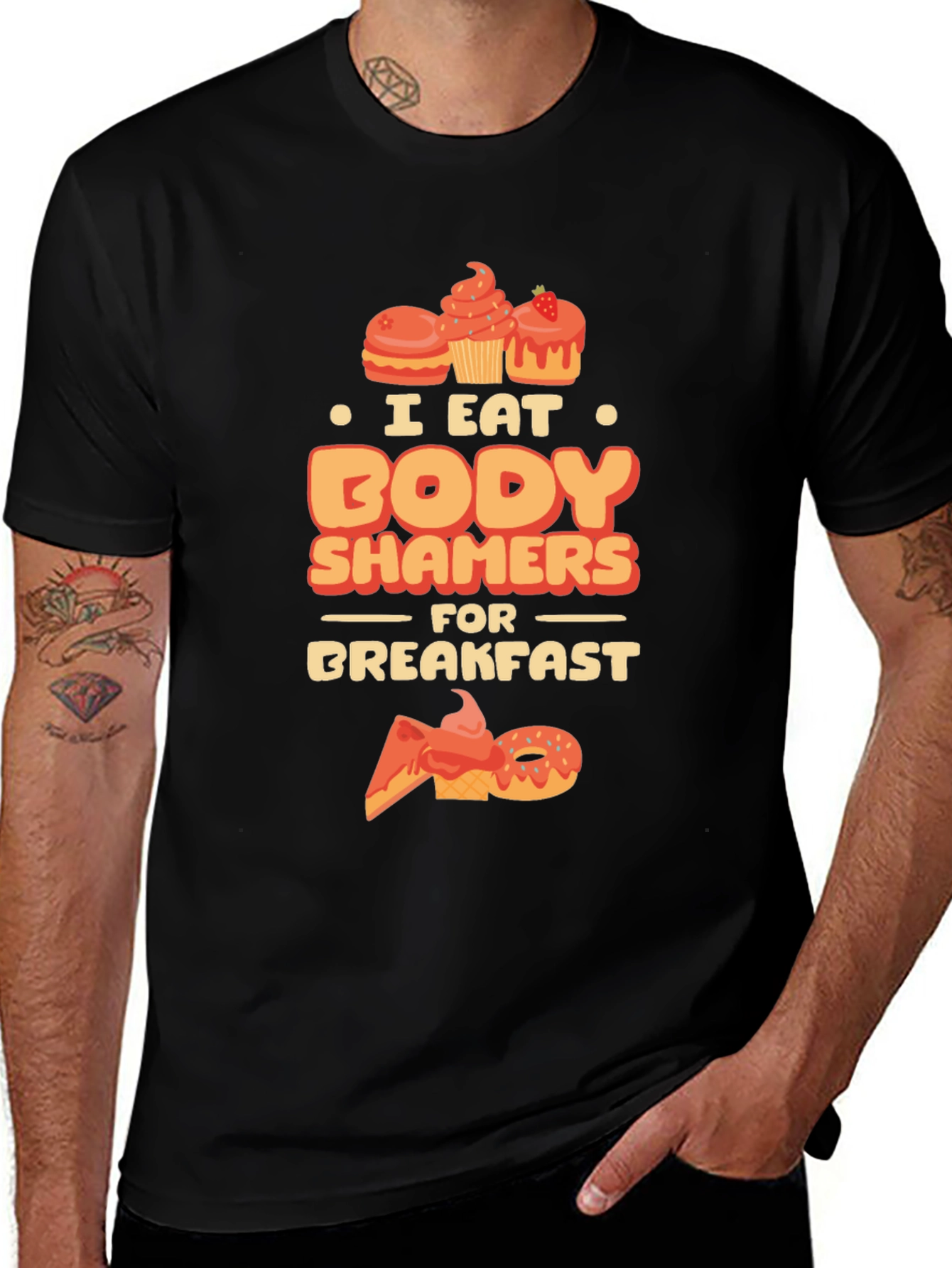 Body Shamer Eater Graphic Tee