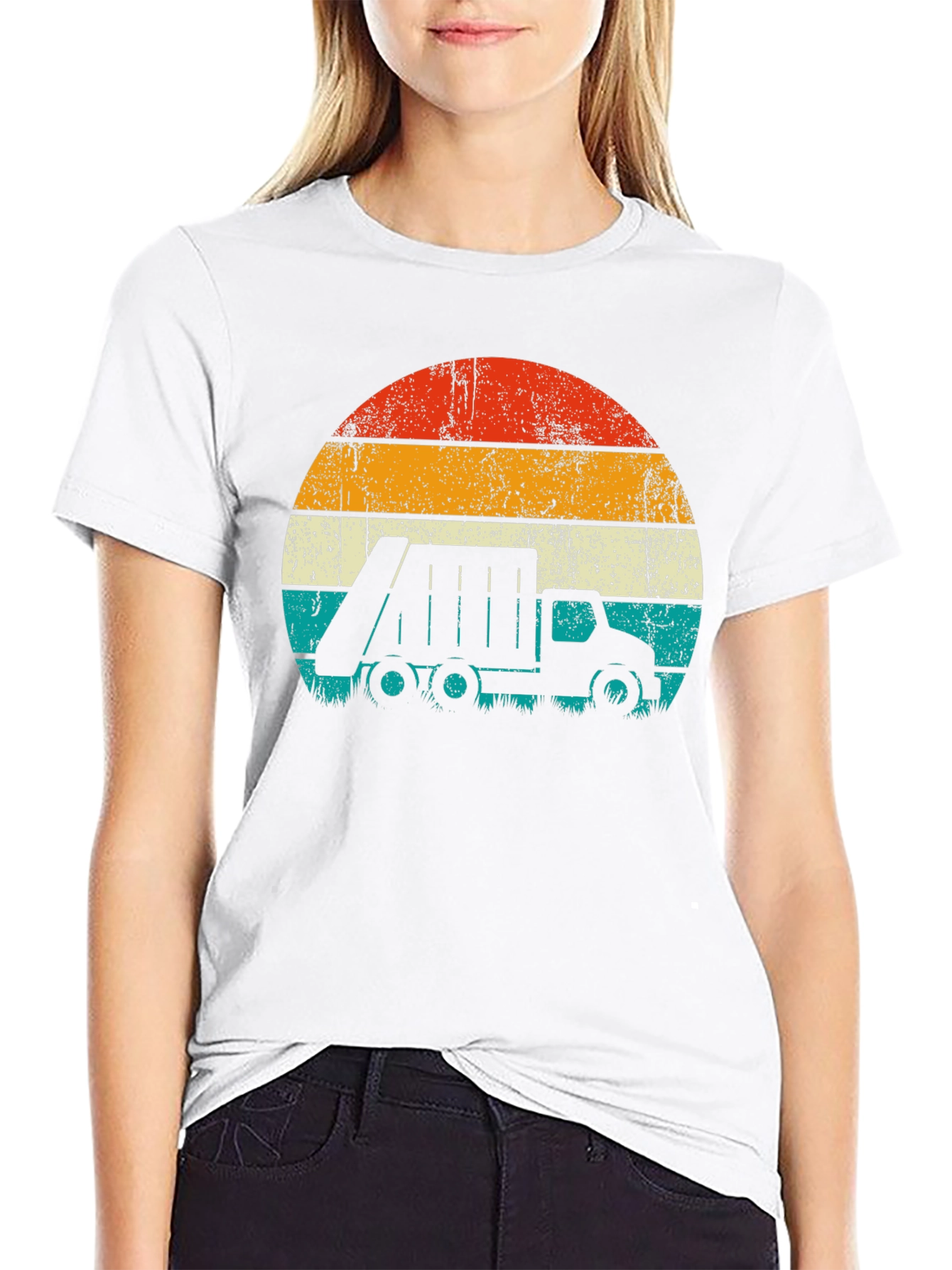 Retro Garbage Truck T-Shirt