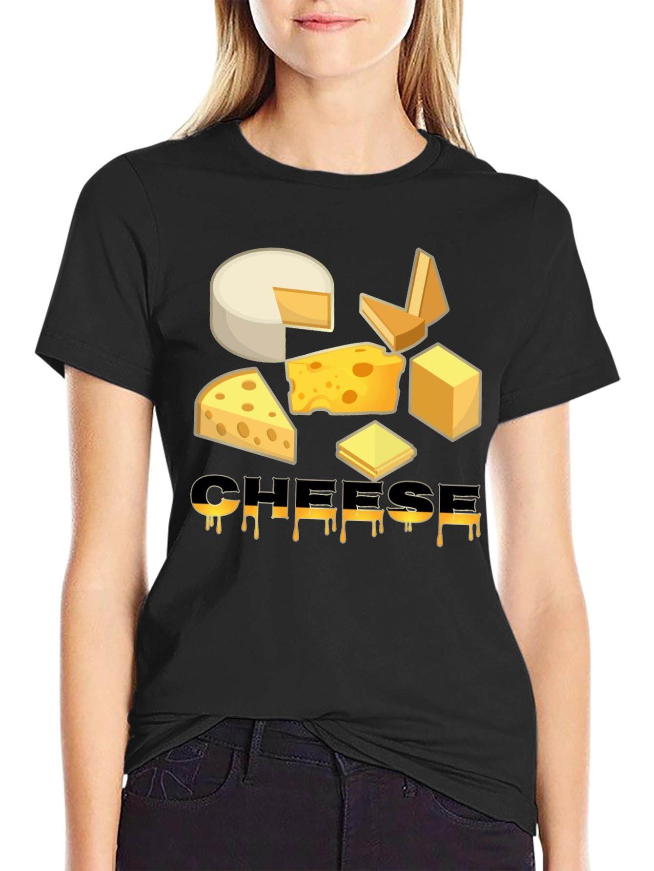 Cheese Lover T-Shirt - Funny Food Graphic Tee