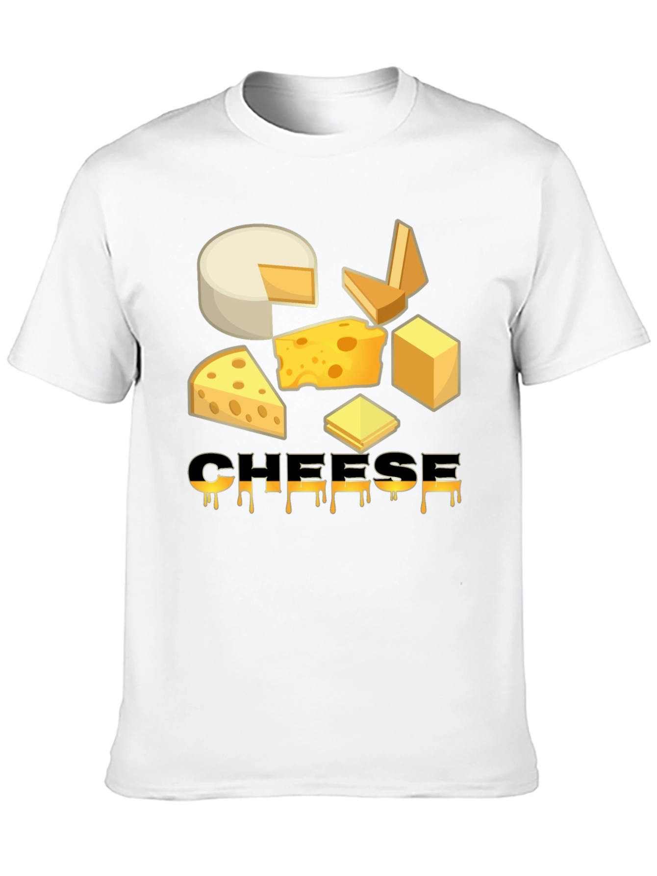 Cheese Lover T-Shirt - Funny Food Graphic Tee