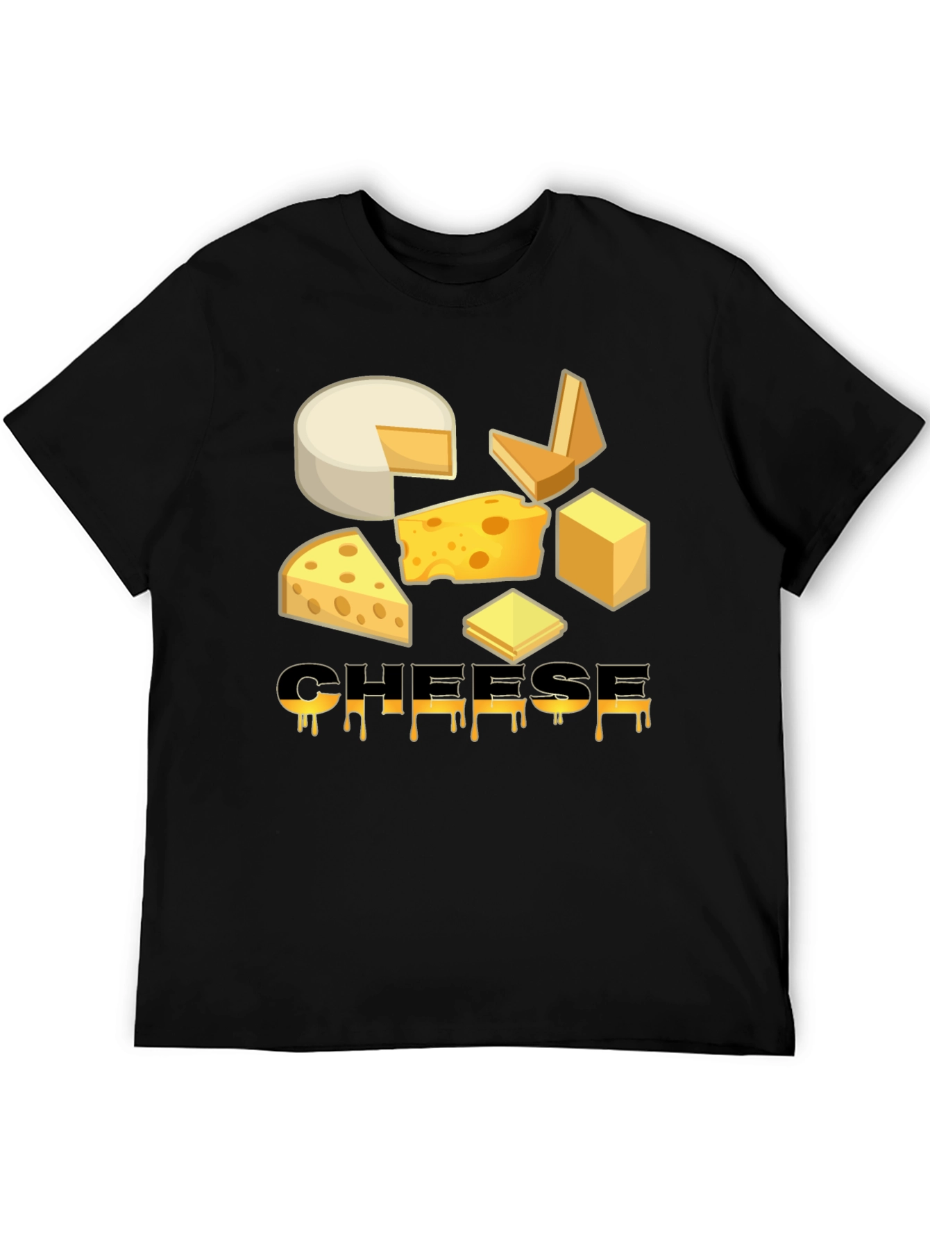Cheese Lover T-Shirt - Funny Food Graphic Tee