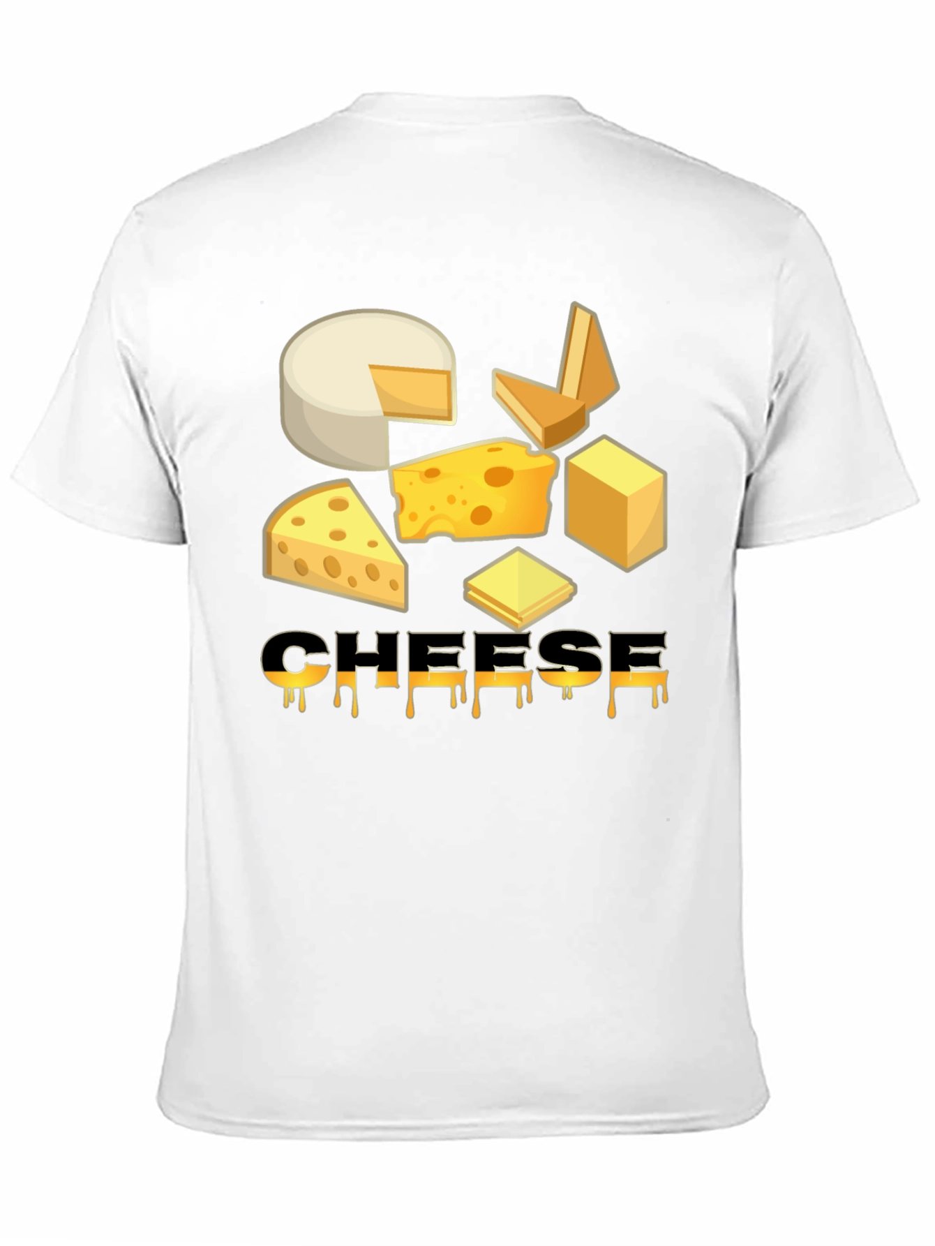 Cheese Lover T-Shirt - Funny Food Graphic Tee
