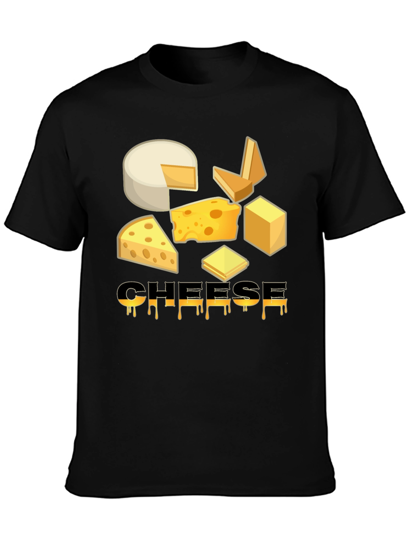 Cheese Lover T-Shirt - Funny Food Graphic Tee