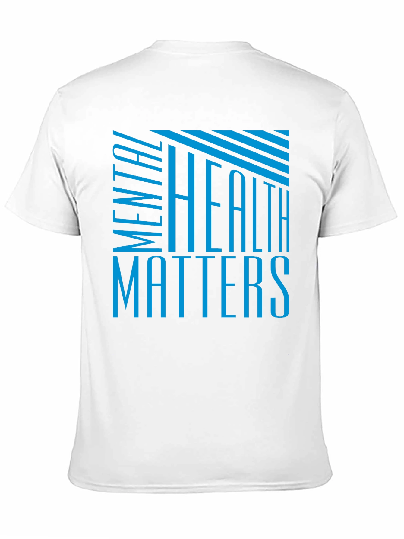 Mental Health Matters Black Graphic T-Shirt