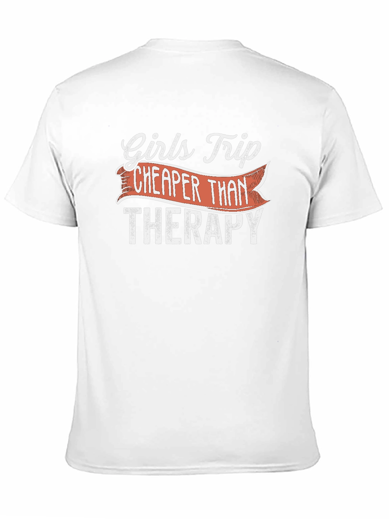 Girls Trip Cheaper Than Therapy Black T-Shirt