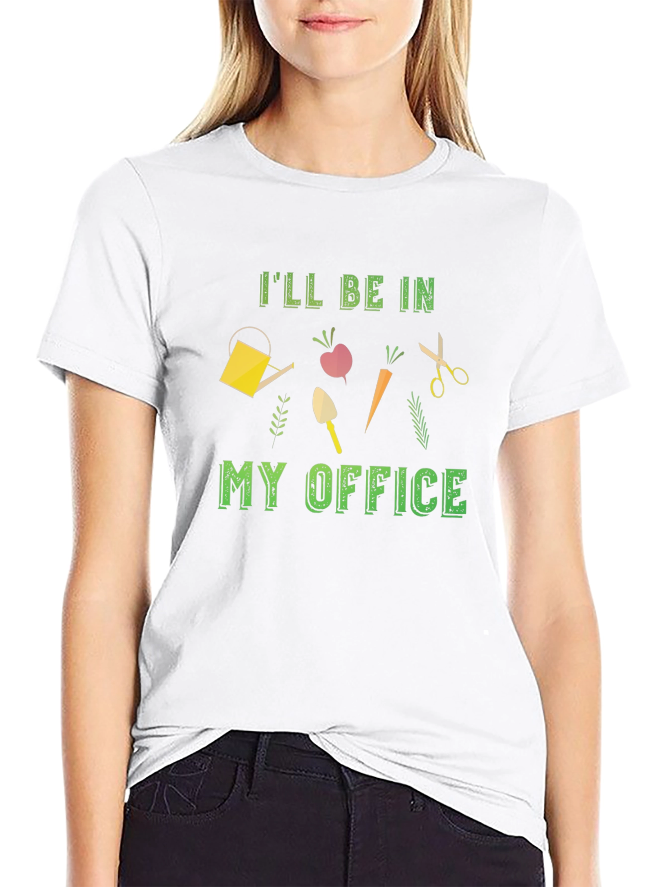 Gardeners Office T-Shirt - Black