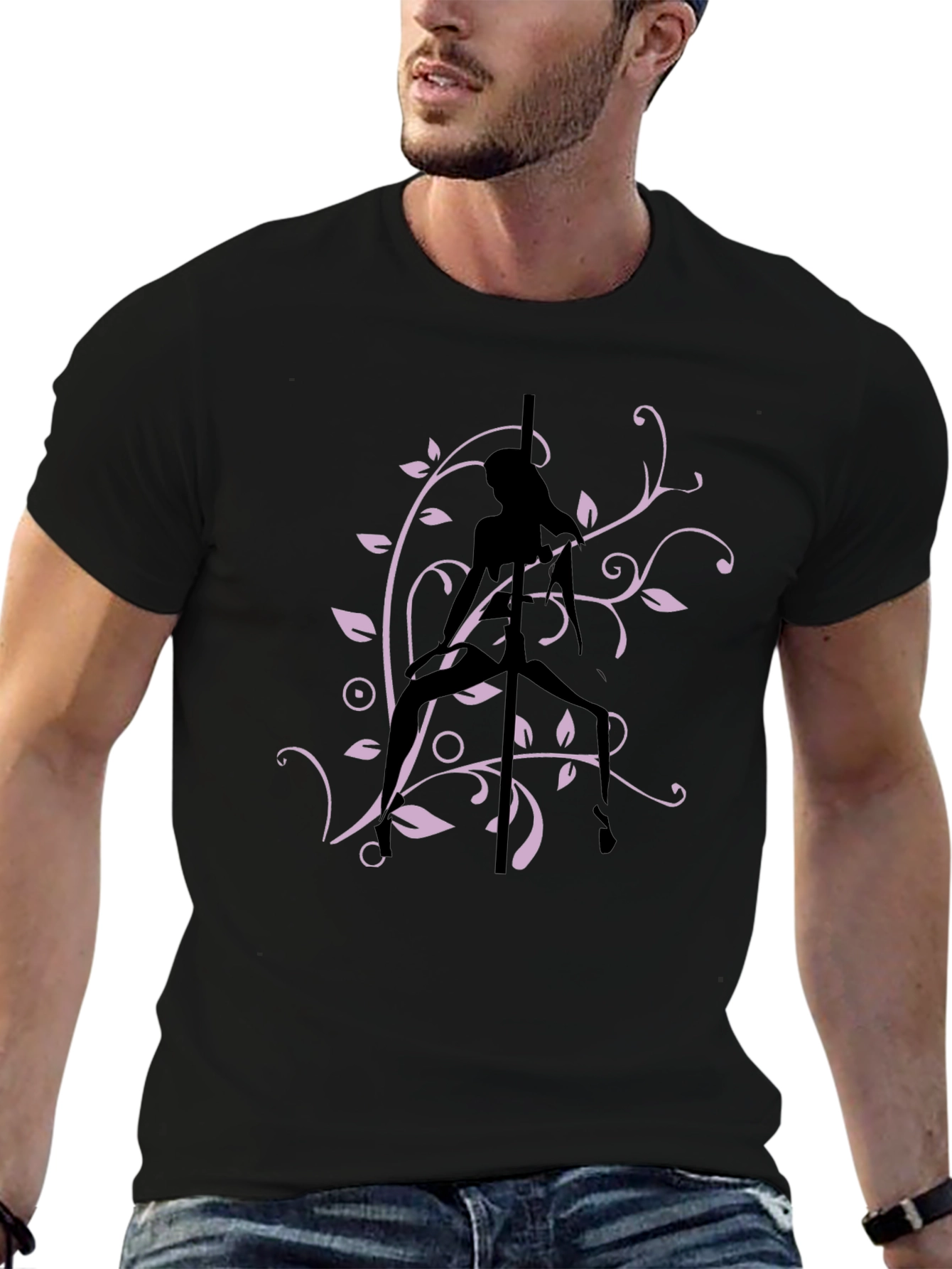Pole Dance Silhouette T-Shirt