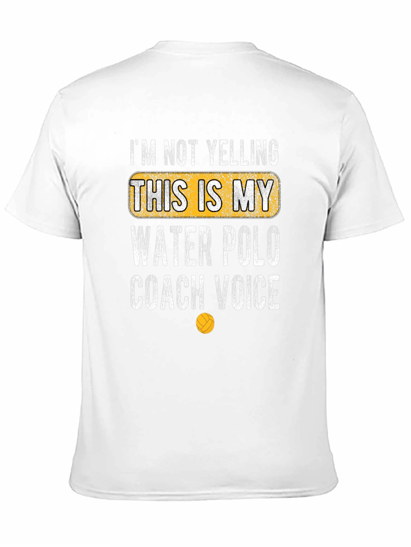 Water Polo Coach Voice T-Shirt