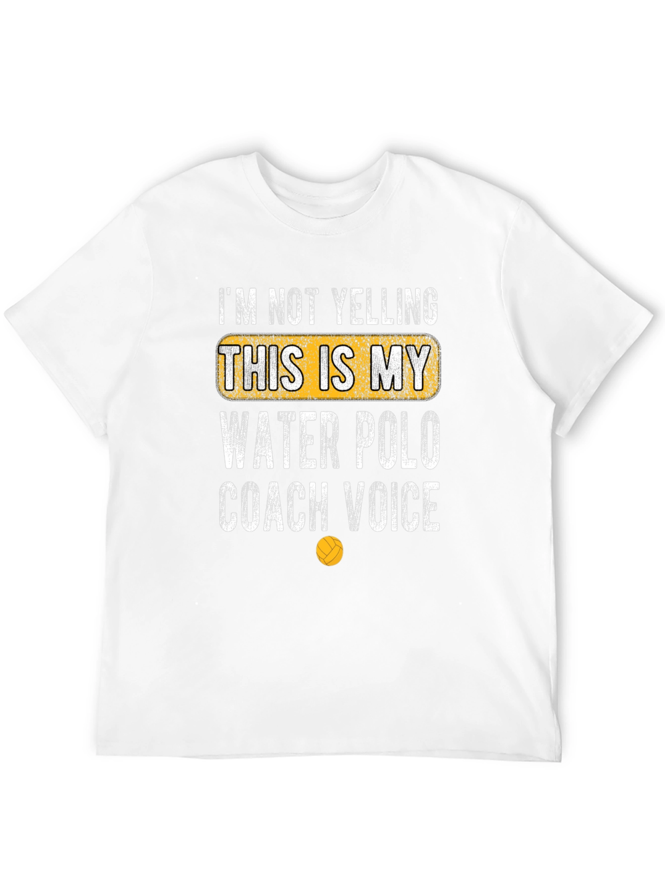 Water Polo Coach Voice T-Shirt